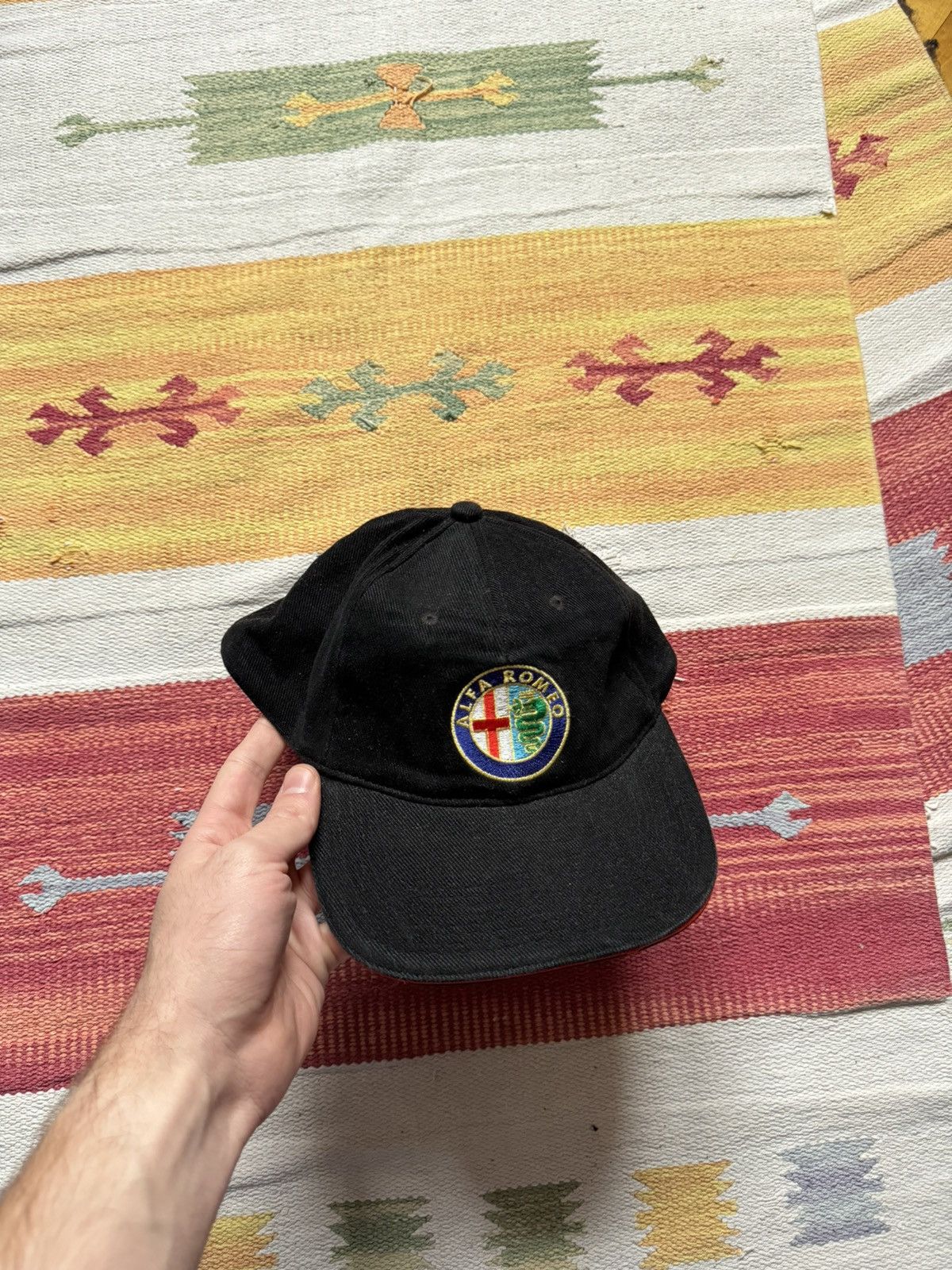 Vintage Vintage 00’s Alfa Romeo 147 Racing Formula 1 Hat Size ONE SIZE - 1 Thumbnail
