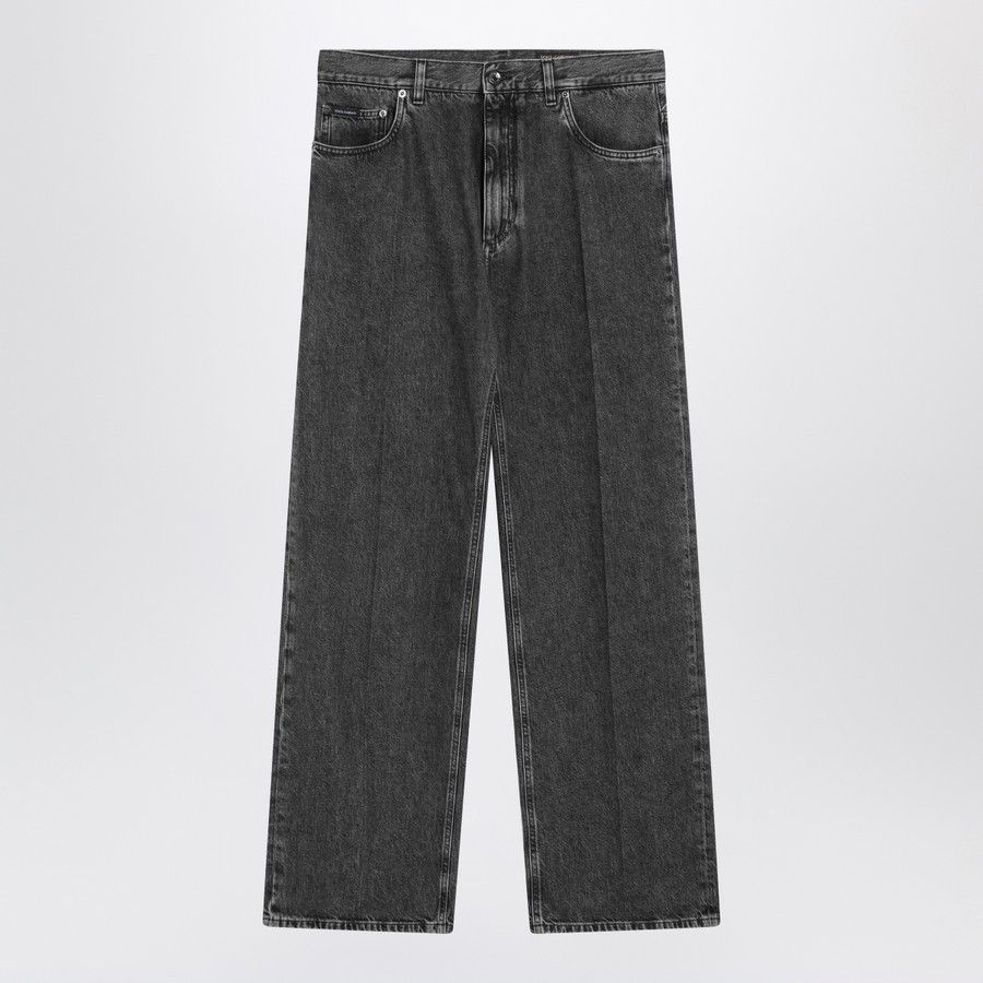 Dolce & Gabbana o1d2blof0226 Over Jeans in Black Size US 34 / EU 50 - 1 Thumbnail