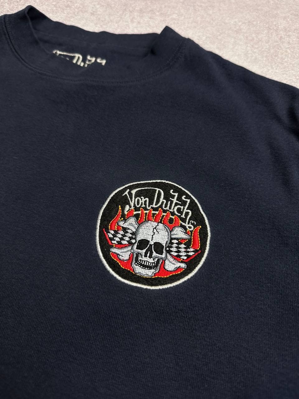 Von Dutch Vintge Von Dutch Skull Embroidery Boxy T-shirt Y2K M Size US M / EU 48-50 / 2 - 3 Thumbnail