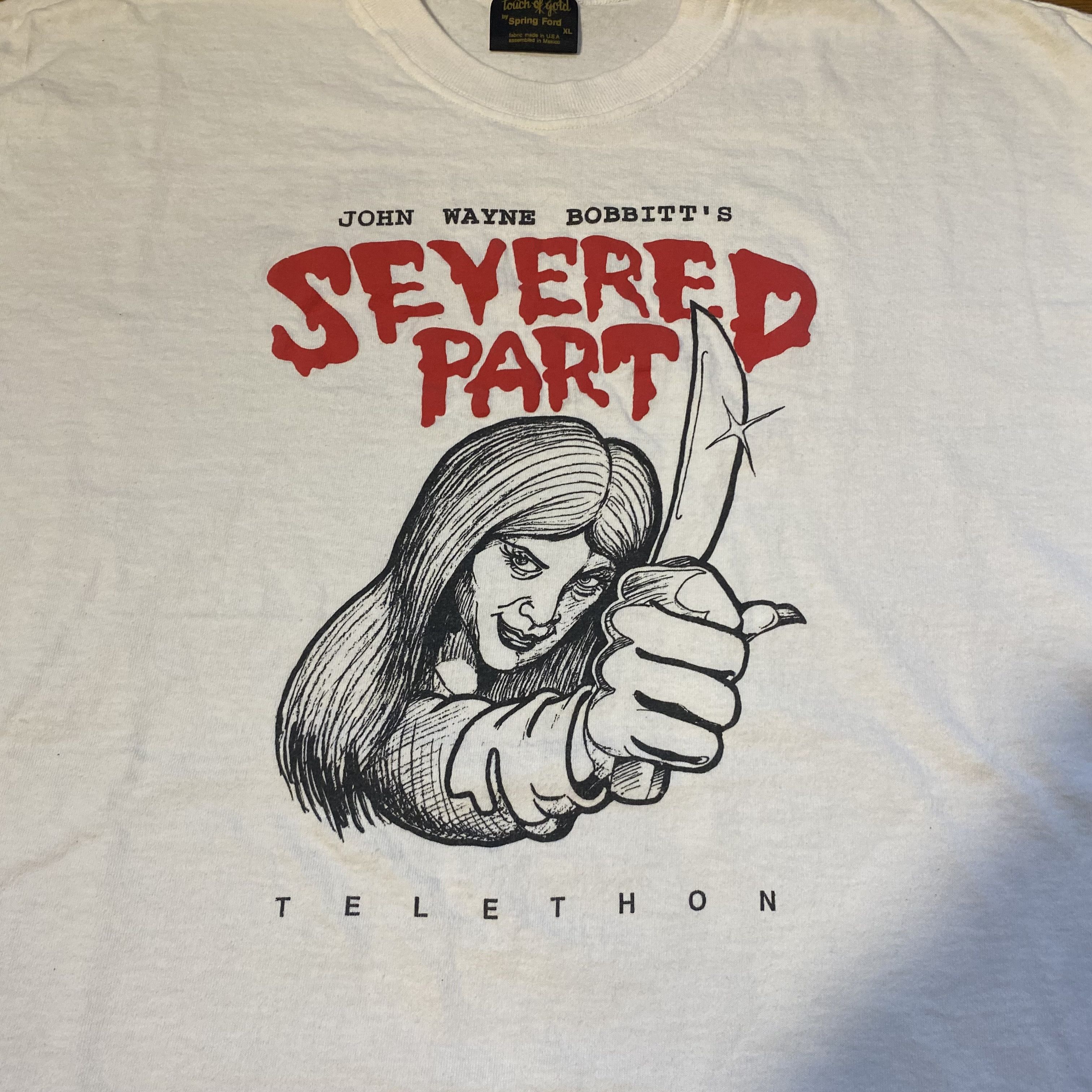 Other John Wayne Bobbitt Howard Stern Love Hurts Telethon Tee Size US L / EU 52-54 / 3 - 2 Thumbnail