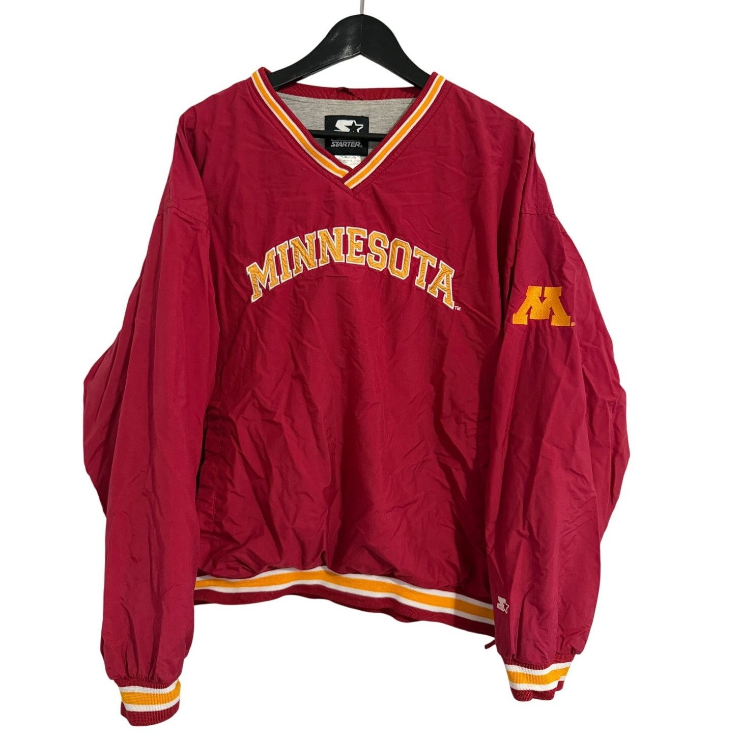Starter Retro Minnesota Gophers Starter Windbreaker Jacket Size XL Size US XL / EU 56 / 4 - 1 Thumbnail