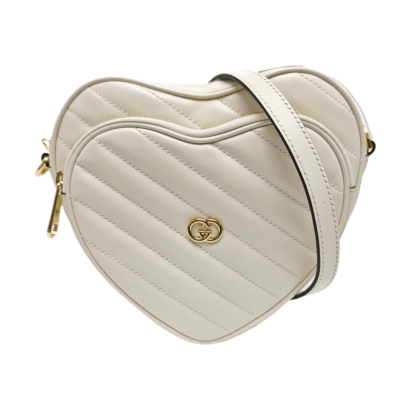 Gucci Gucci GG Marmont Heart Quilted Shoulder Bag Size ONE SIZE - 1 Thumbnail