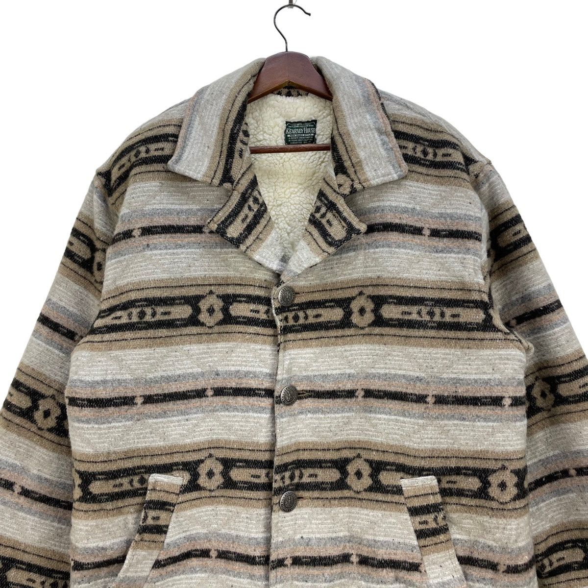 Japanese Brand Vintage Kearney House Native Sherpa Jacket Size US M / EU 48-50 / 2 - 4 Thumbnail