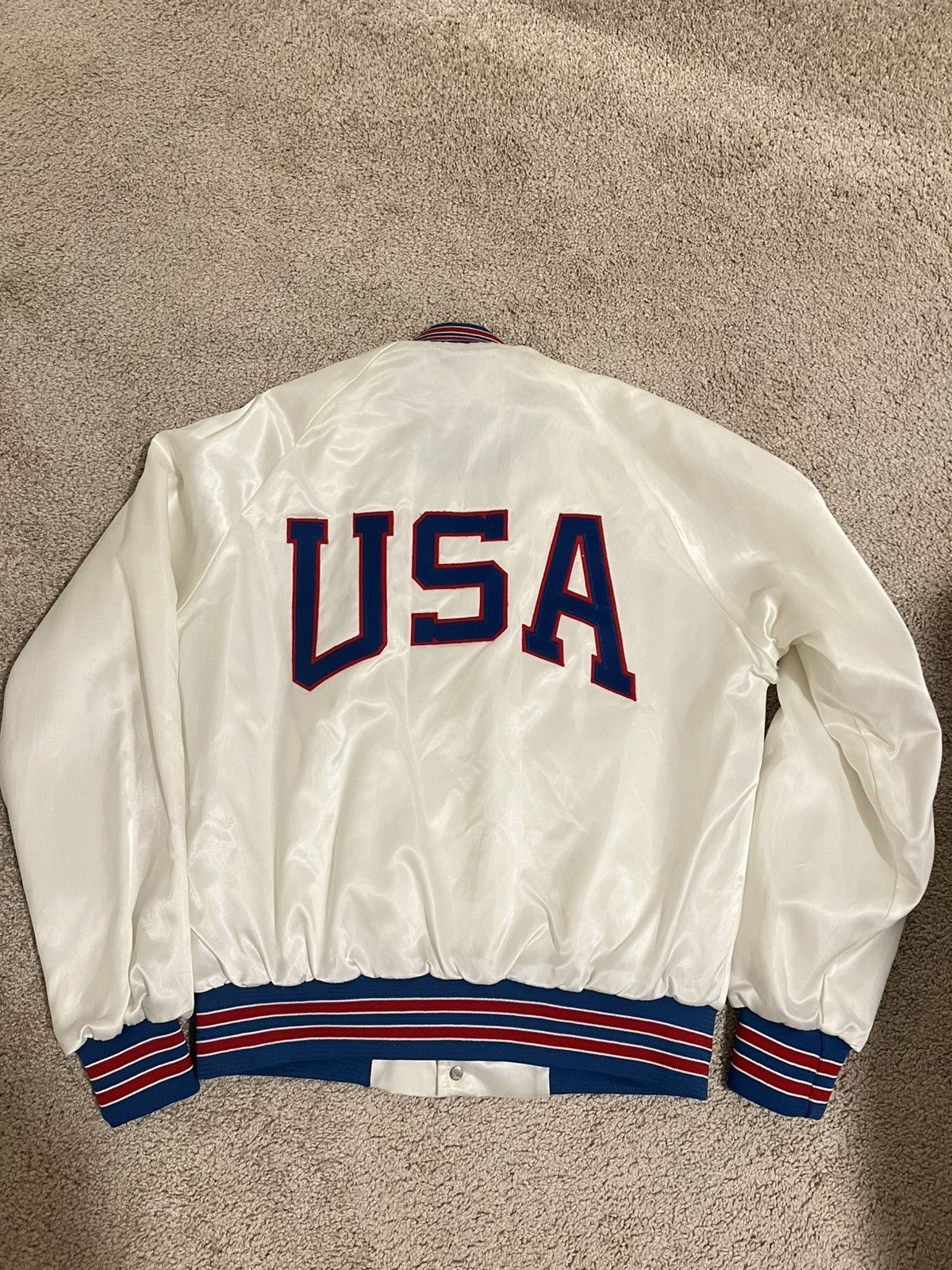 Chalk Line × Vintage Chalk Line USA Olympic Bombers Jacket Size US L / EU 52-54 / 3 - 7 Thumbnail