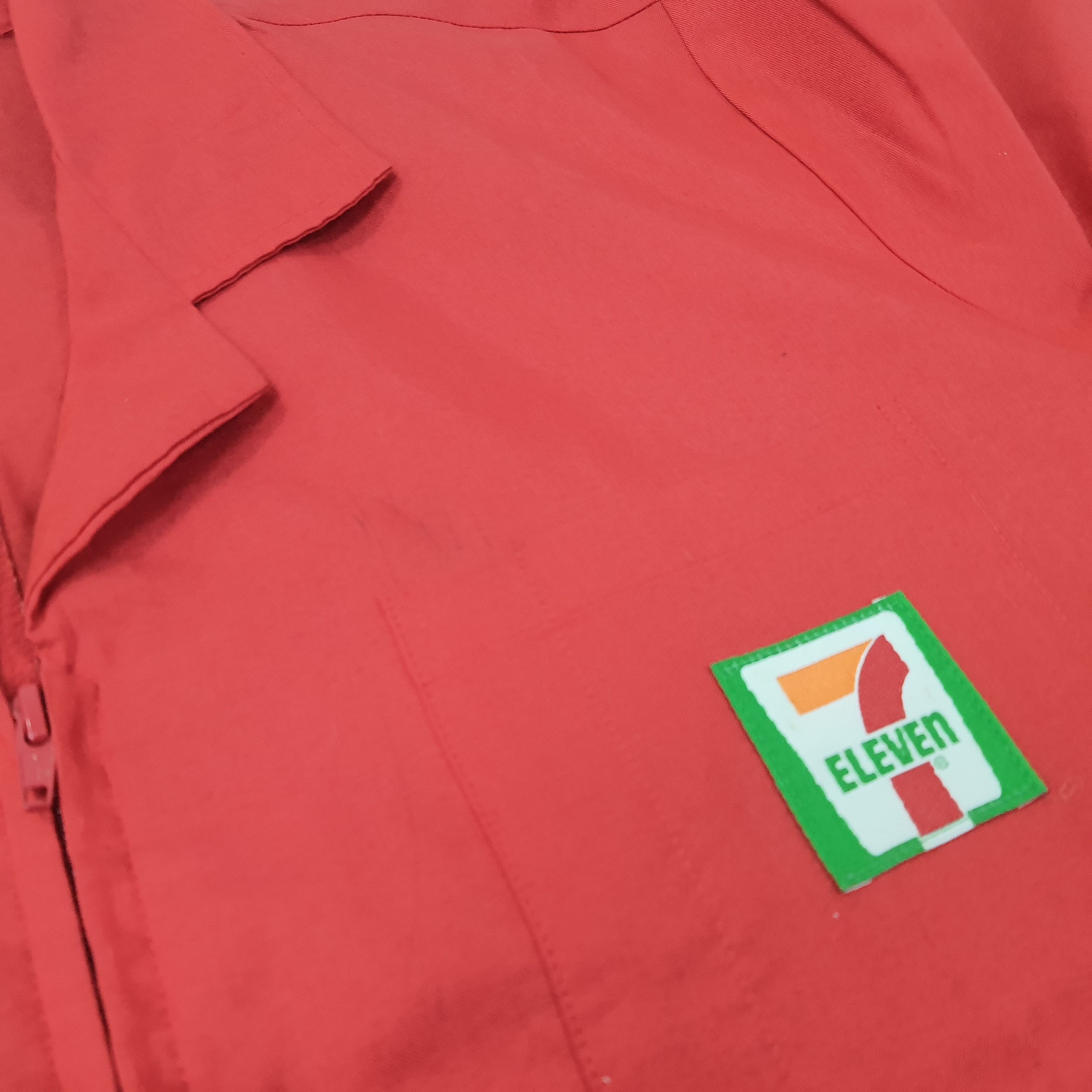 Japanese Brand × Vintage Vintage 7 Eleven Japan Worker Staff Uniform Jacket C219N59 Size US XL / EU 56 / 4 - 11 Thumbnail