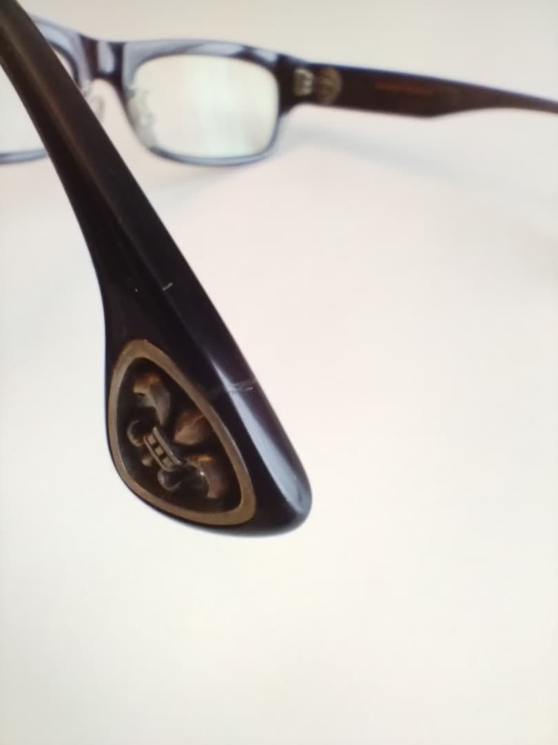 Chrome Hearts CHROME HEARTS DRILLED Eyeglasses Black Size ONE SIZE - 7 Thumbnail