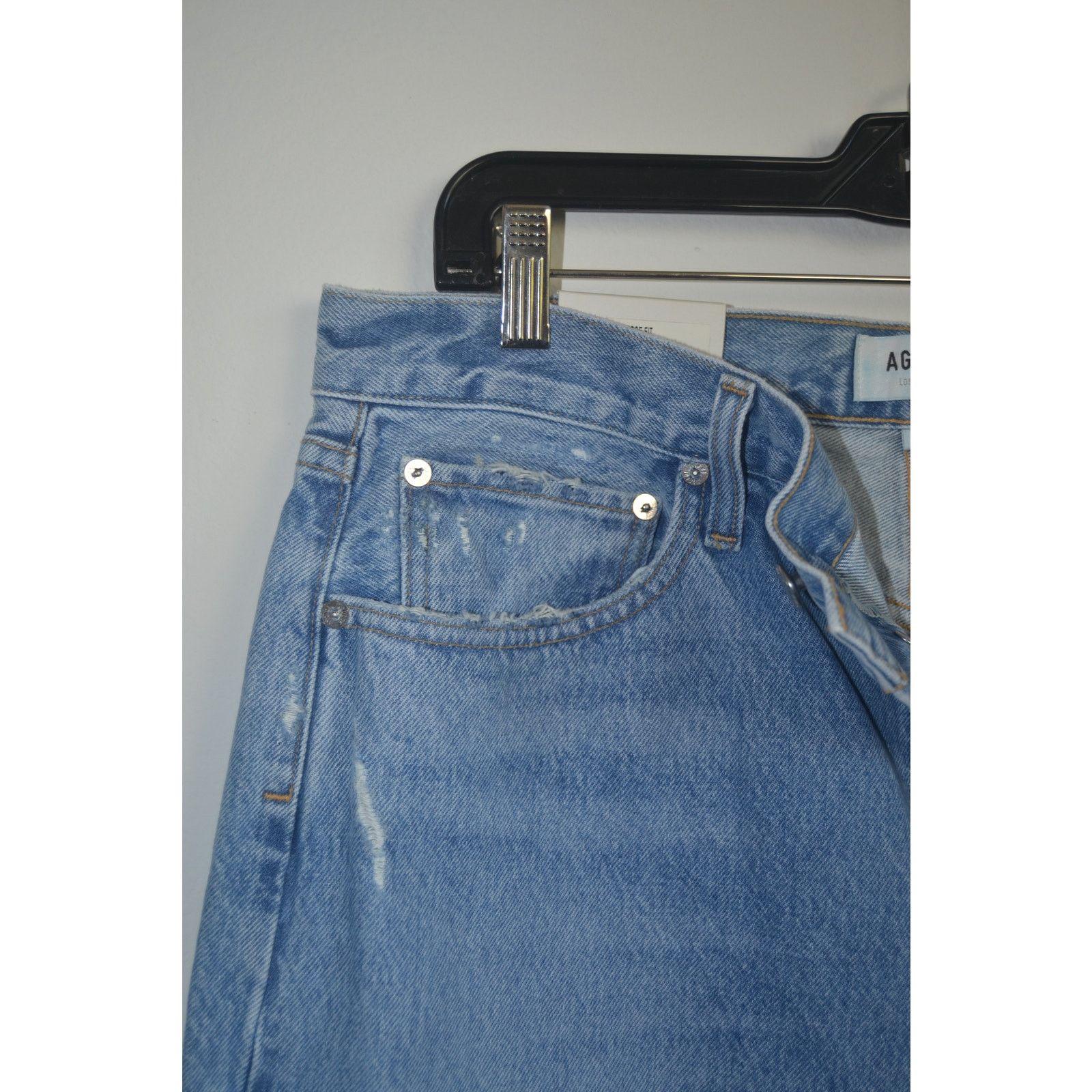 Agolde AGOLDE 90's Midrise Loose Fit Jeans Size 31 Size 31" - 4 Thumbnail