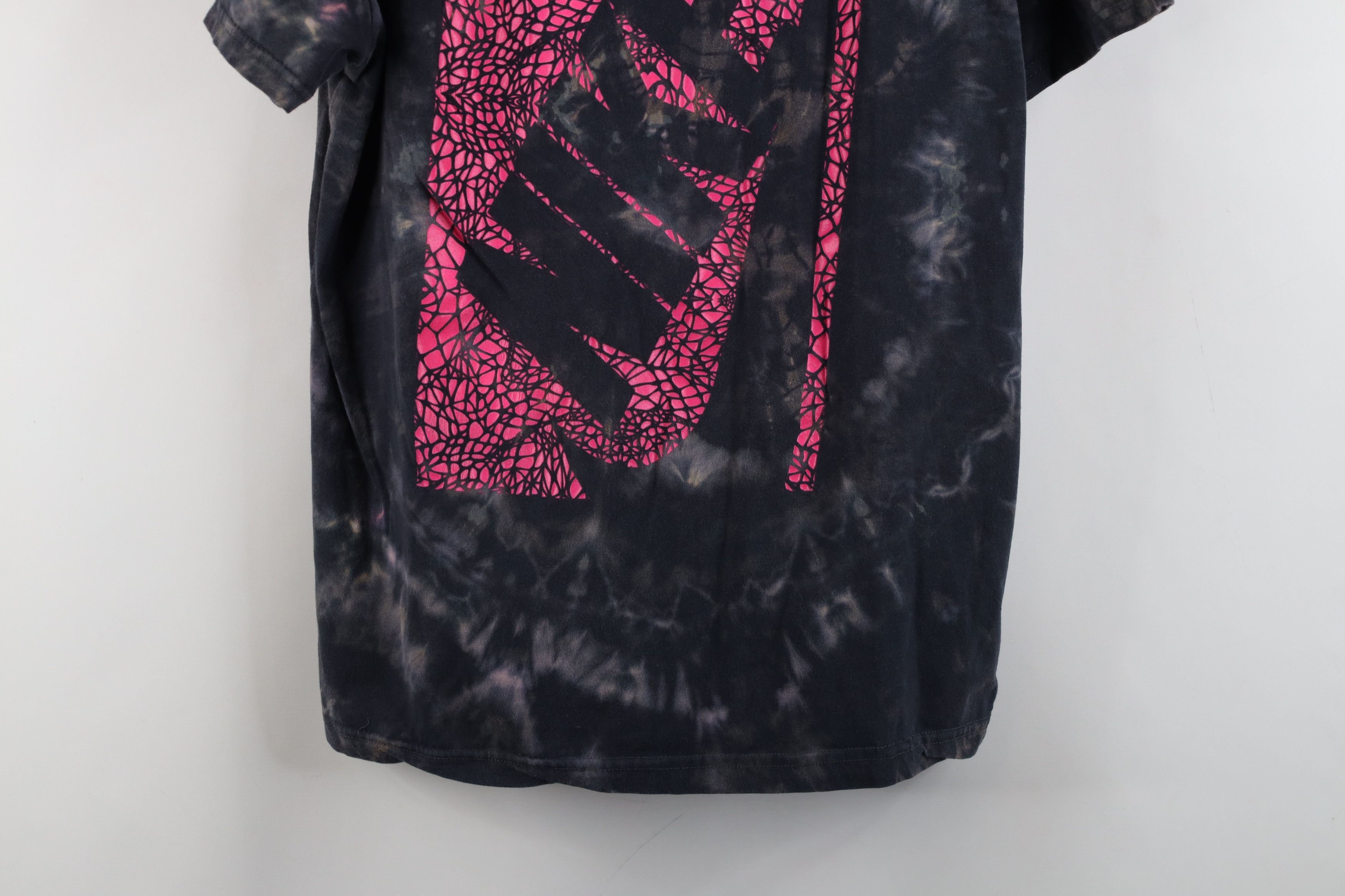 Nike × Vintage Vintage Nike Distressed Big Swoosh Acid Wash T-Shirt Size US M / EU 48-50 / 2 - 3 Thumbnail