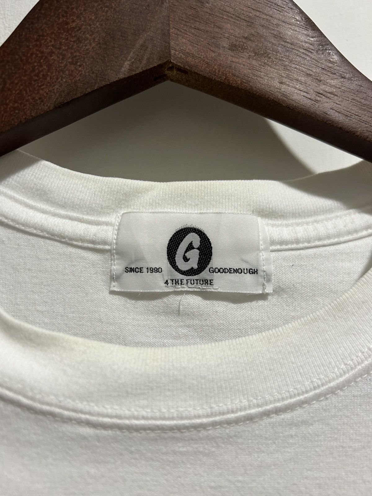 GOODENOUGH Vintage 2000s GOODENOUGH by Hiroshi Fujiwara Reflective Tee Size US M / EU 48-50 / 2 - 6 Thumbnail