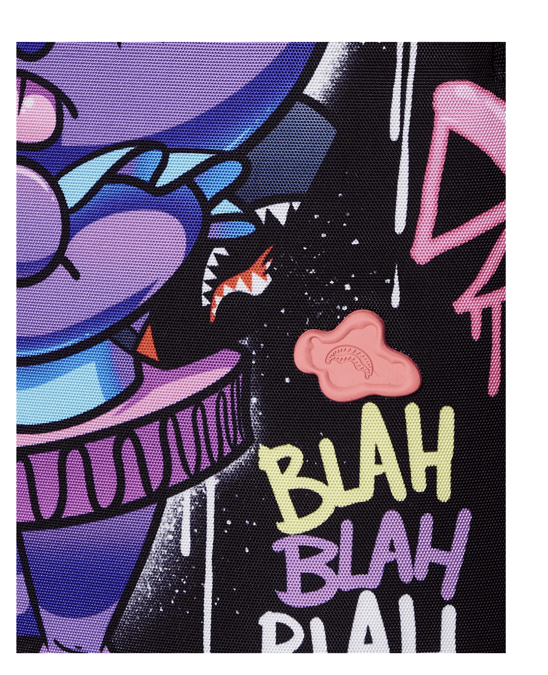 Sprayground Sprayground Gummy Girl Blah Blah Blah Backpack Size ONE SIZE - 8 Thumbnail