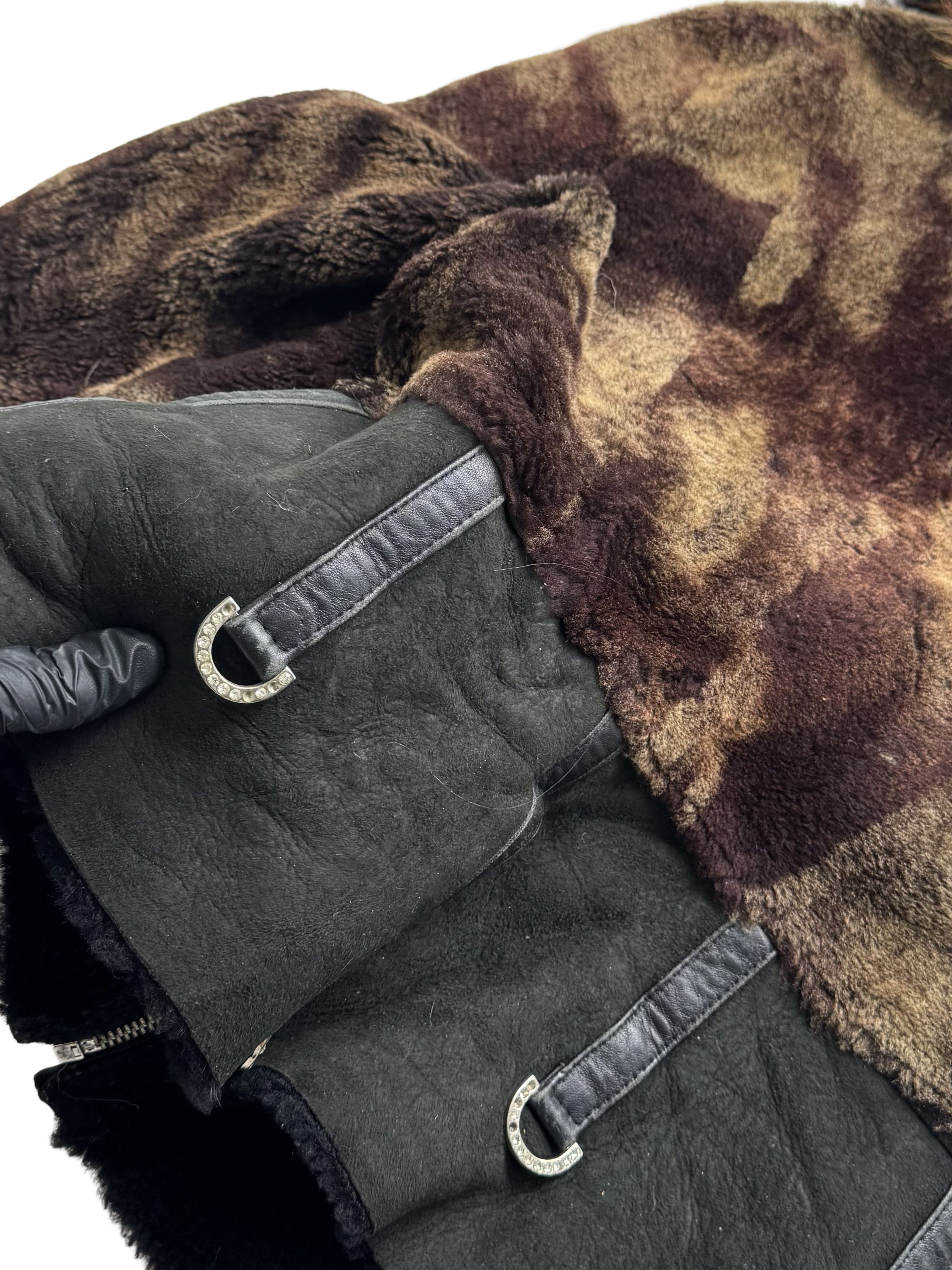 Vintage Vintage Real Sheepskin Cropped Jacket Size M / US 6-8 / IT 42-44 - 21 Thumbnail