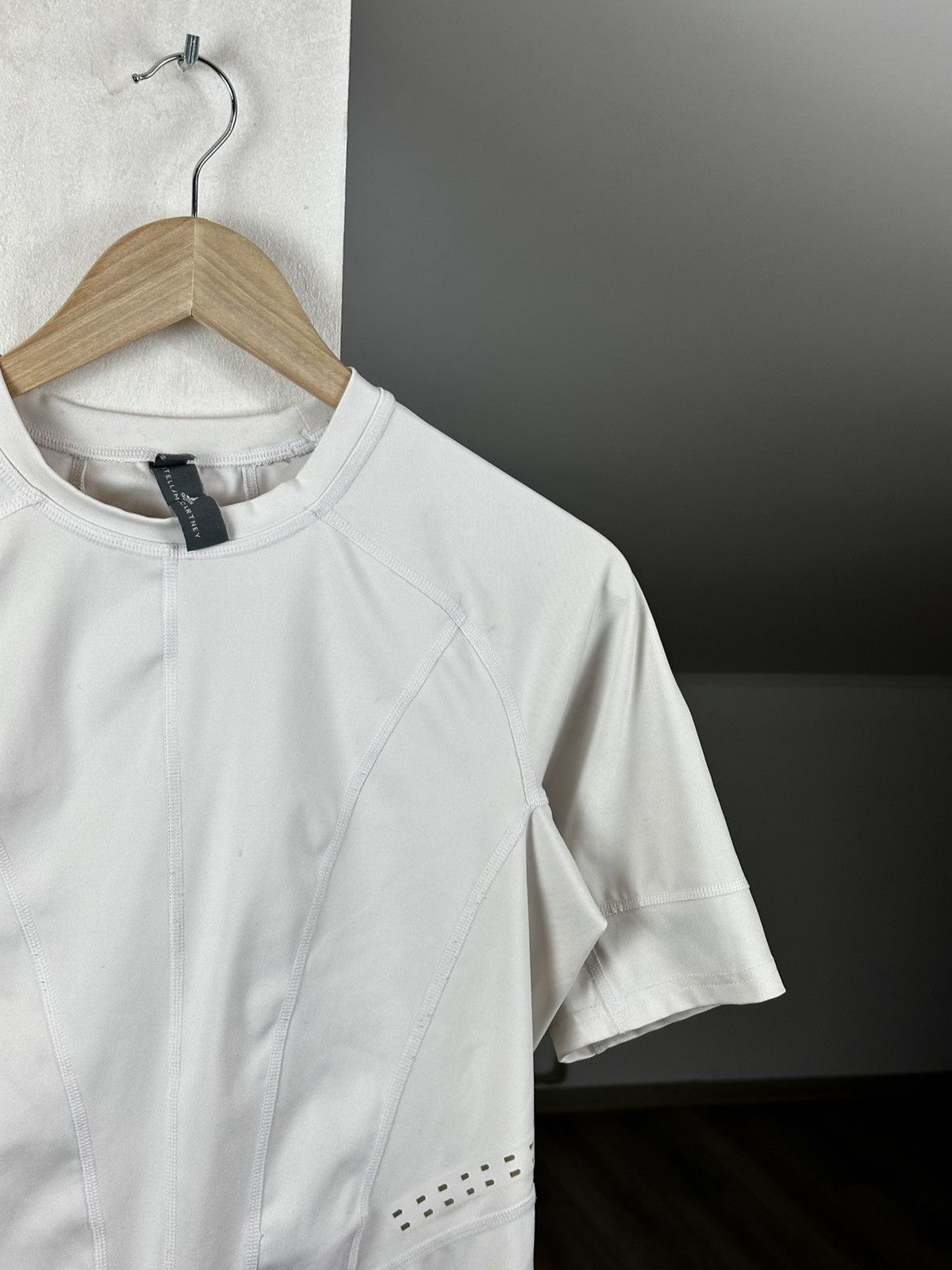 Adidas × Stella McCartney ADIDAS x STELLA MCCARTNEY TechFit T-SHIRT Size L / US 10 / IT 46 - 4 Thumbnail