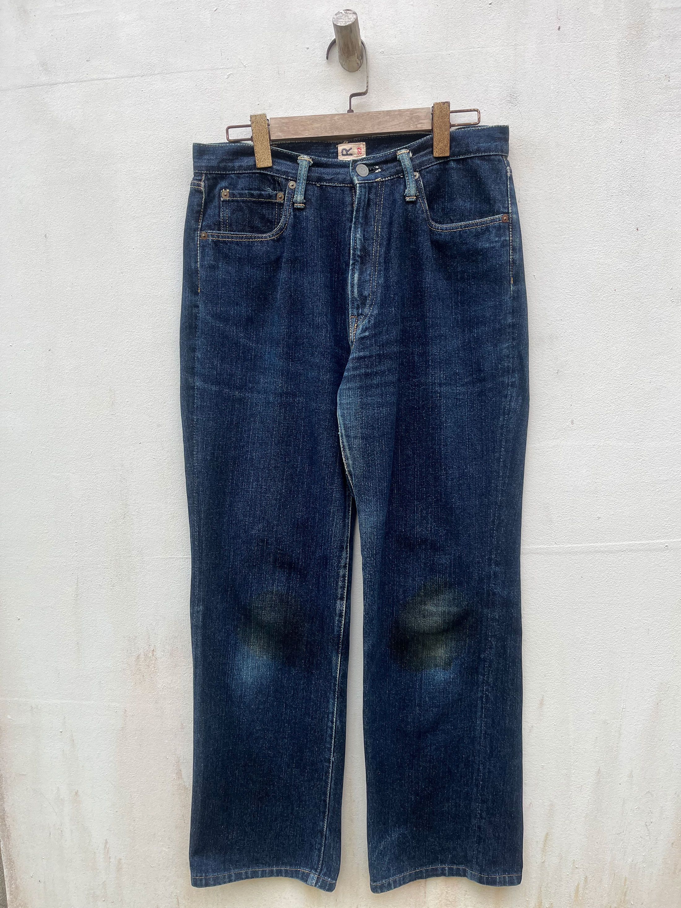 45rpm 45rpm Zipper Fly Jeans Washed Faded Amekaji American Size US 31 - 1 Thumbnail