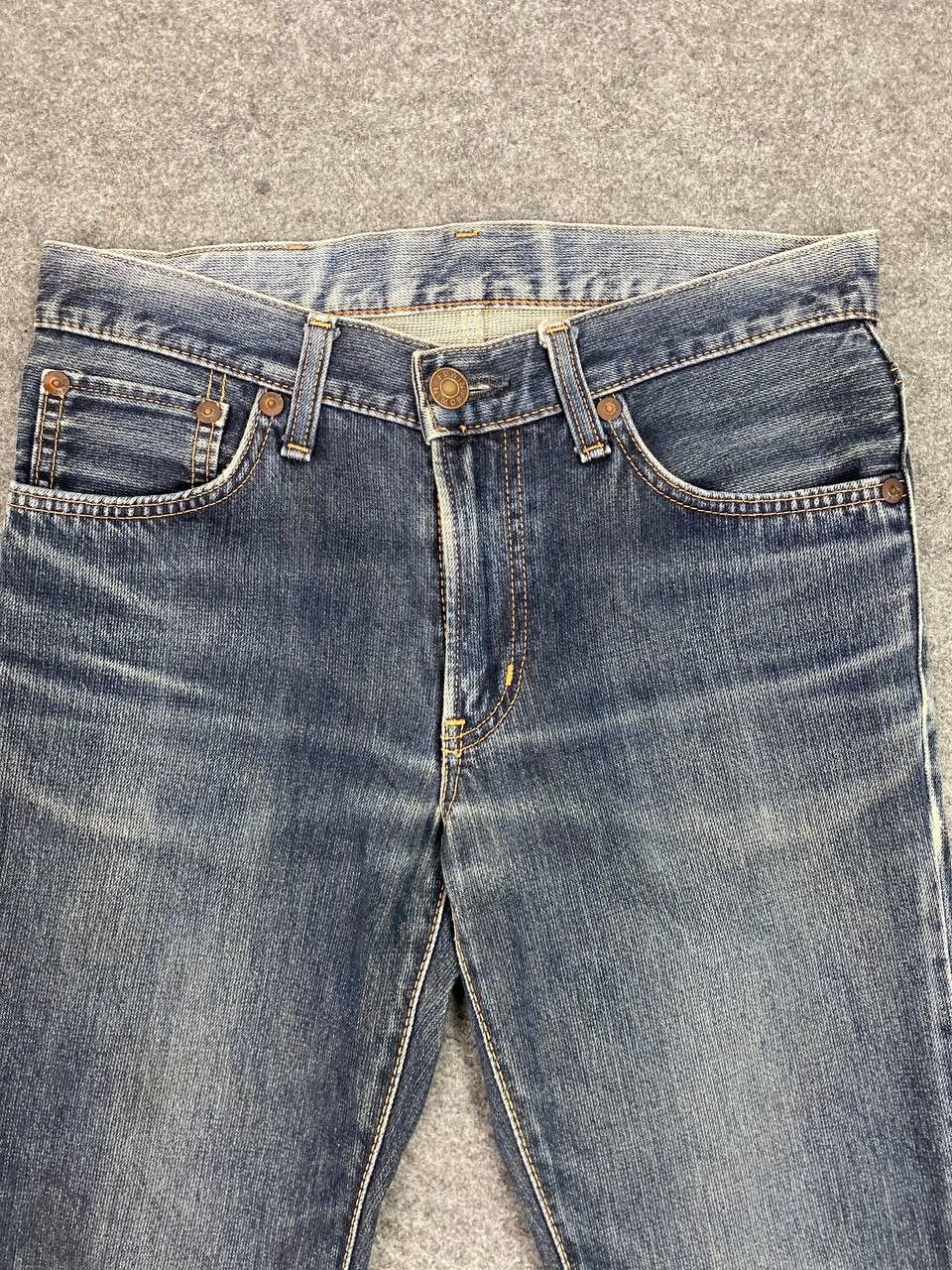 Edwin vintage dwin zylon bootcut flare denim nice design Size US 33 - 8 Thumbnail