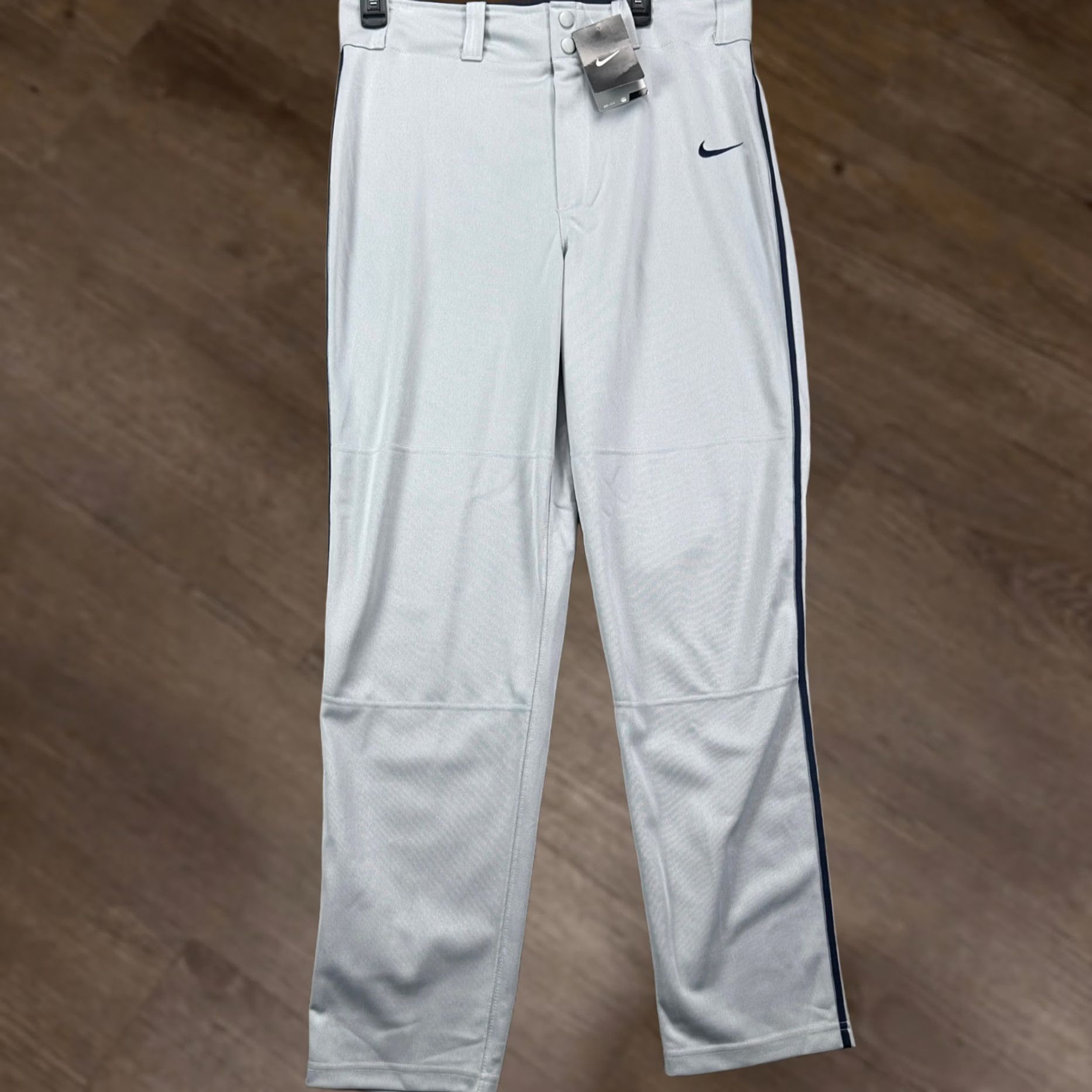 Nike Nike Dri-Fit Men Baseball Pants Medium Light Gray Sweatpants Pocket NEW Size US 31 - 1 Thumbnail