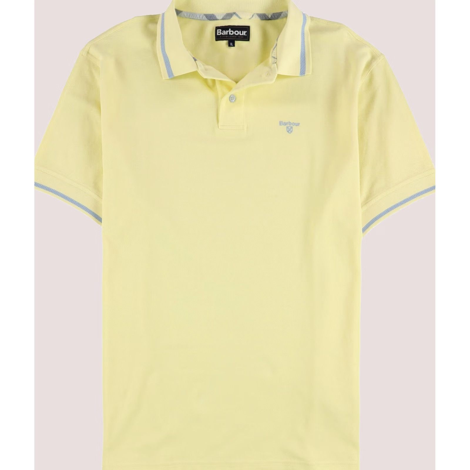 Barbour Barbour Mens Embroidered Polo Shirt, ltpasyel, XL Size US XL / EU 56 / 4 - 1 Thumbnail