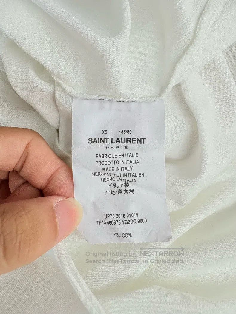 Saint Laurent Paris Saint Laurent Paris Letter LOGO short-sleeved shirt Size US XS / EU 42 / 0 - 4 Thumbnail