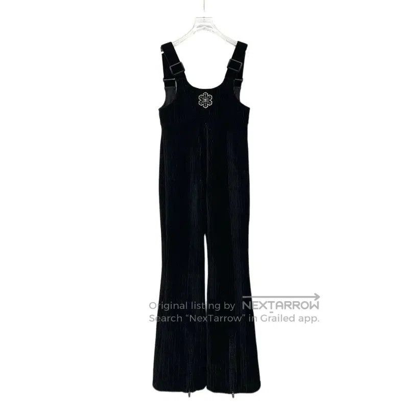 Chanel Chanel Black Cotton Women's Overalls . Size 23" - 2 Thumbnail