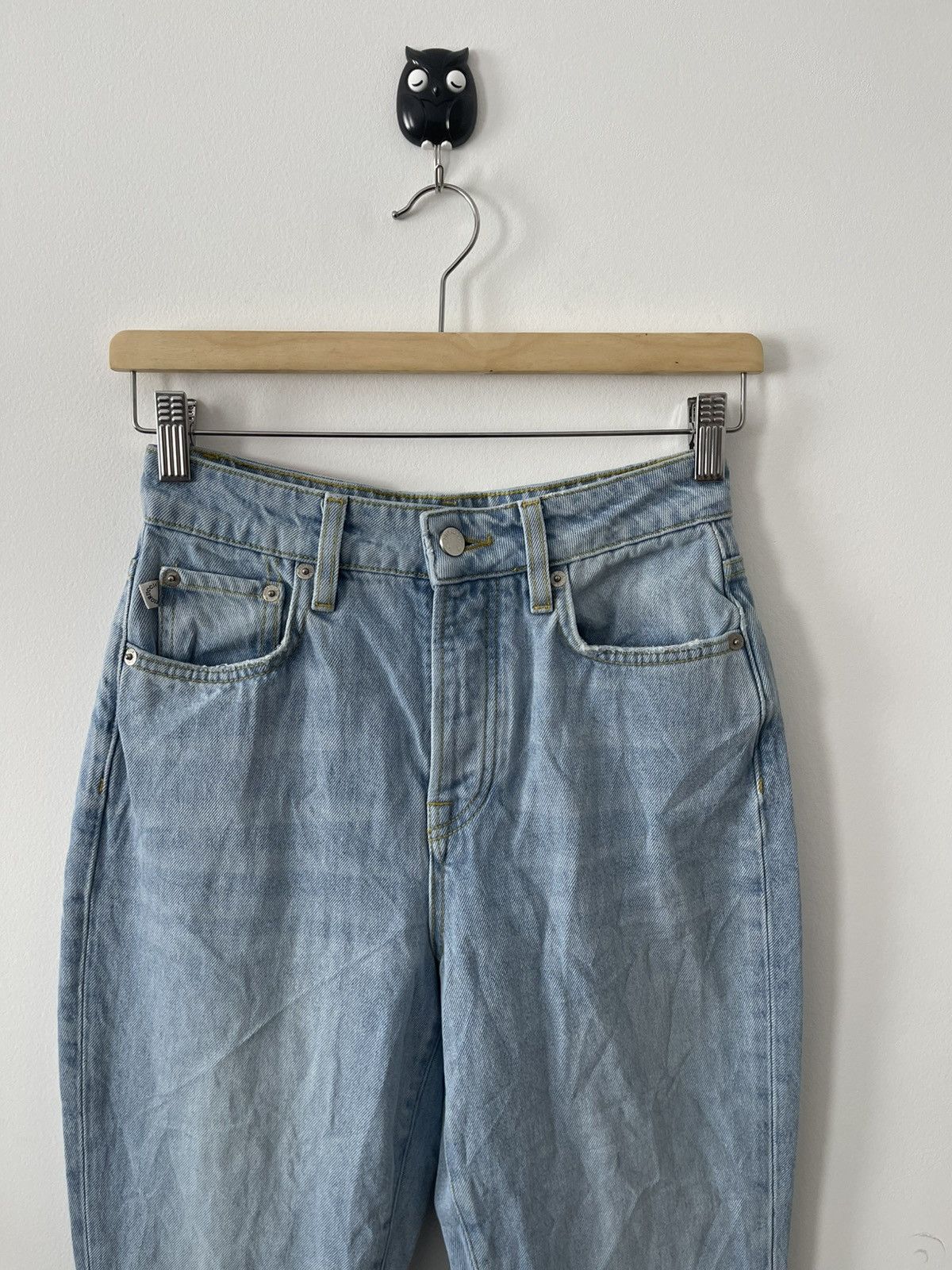 Fiorucci Rare Vintage FIORUCCI Button Fly Flare Bootcut Size US 26 / EU 42 - 11 Thumbnail