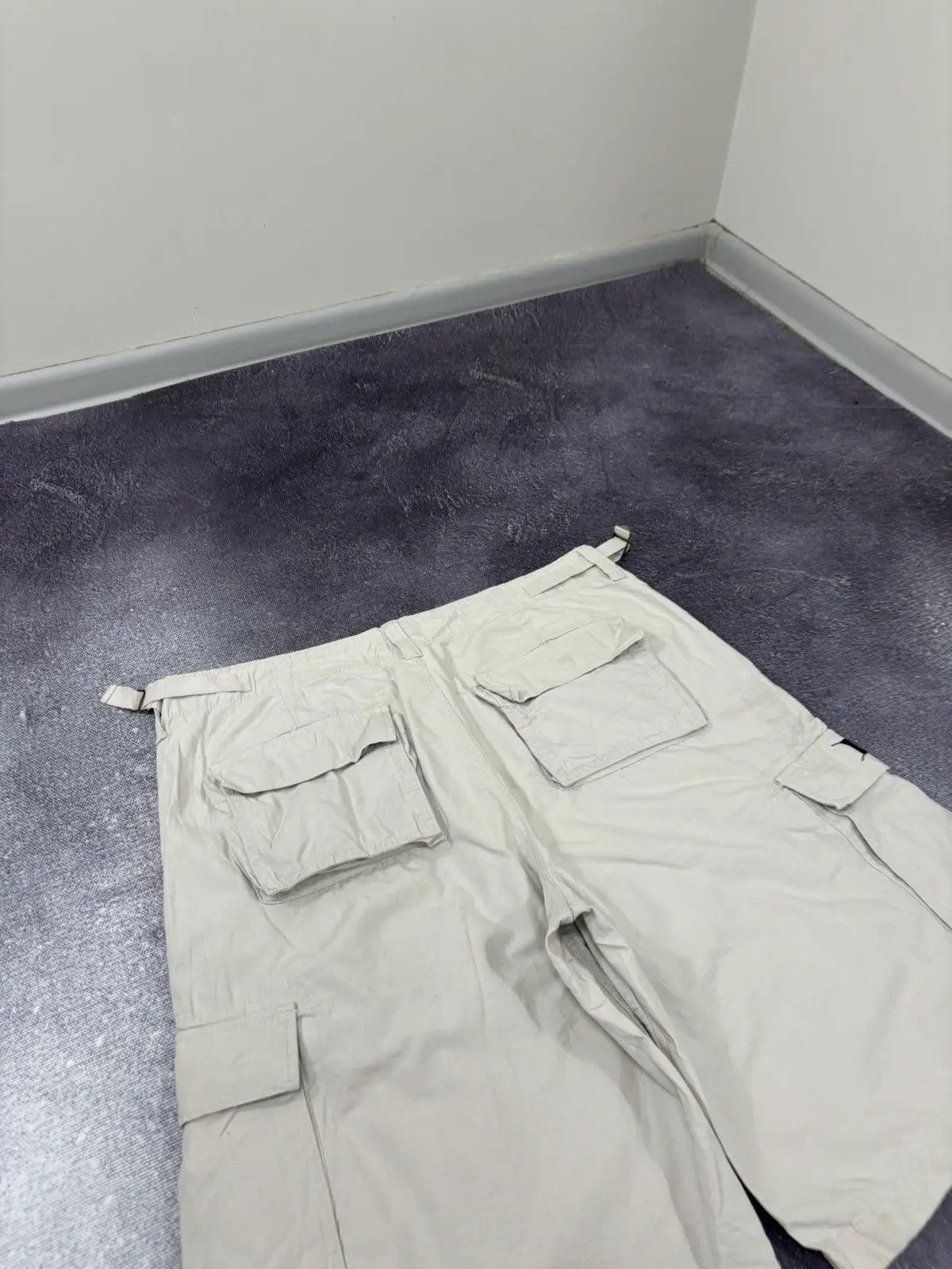 Polo Ralph Lauren × Ralph Lauren × Vintage Vintage Polo Jeans Ralph Lauren Utility Baggy Cargo Shorts Size US 38 / EU 54 - 10 Thumbnail