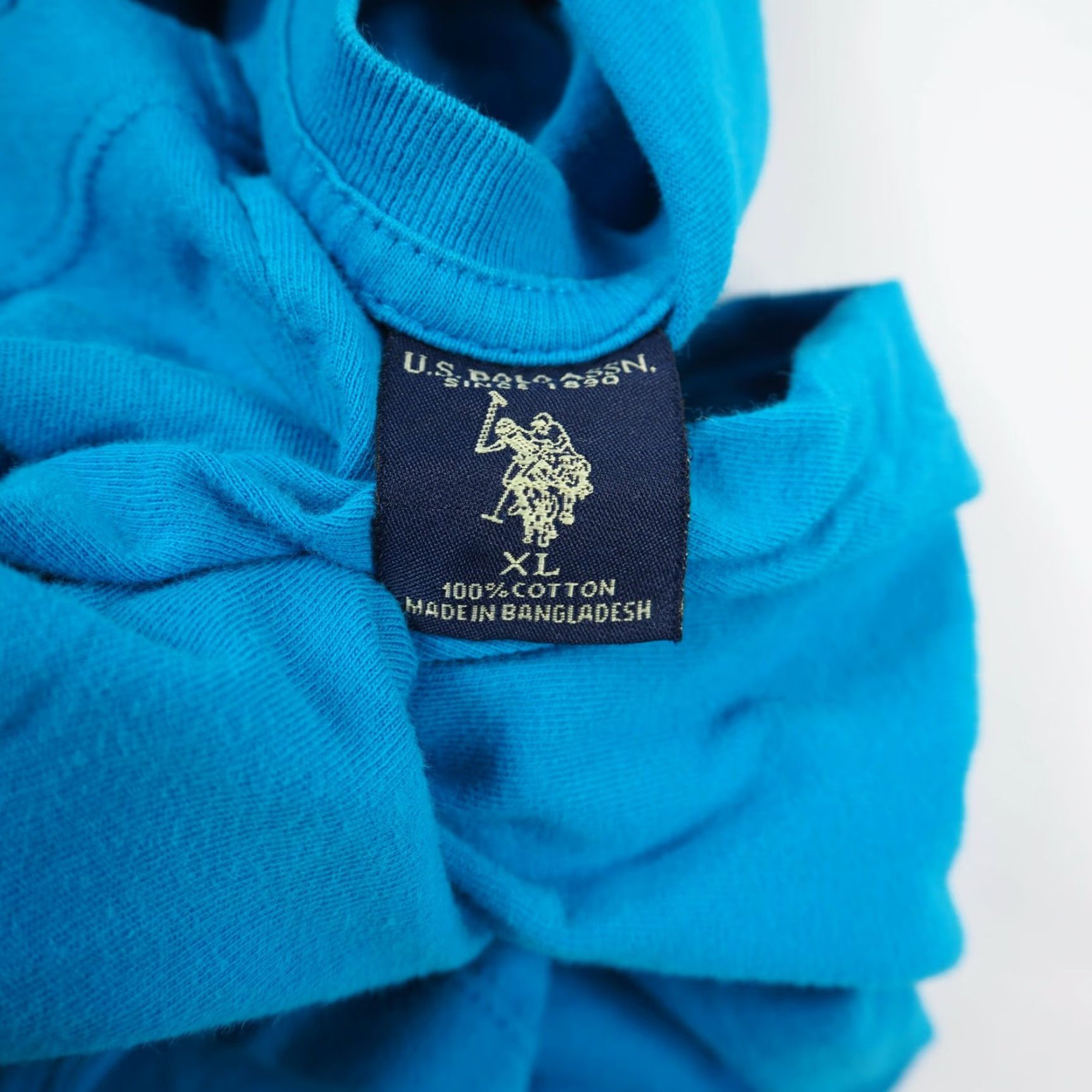 Vintage US Polo Assn Blue Graphic T-Shirt Adult XL Crew Neck Short Sleeve Unisex Size US XL / EU 56 / 4 - 8 Thumbnail