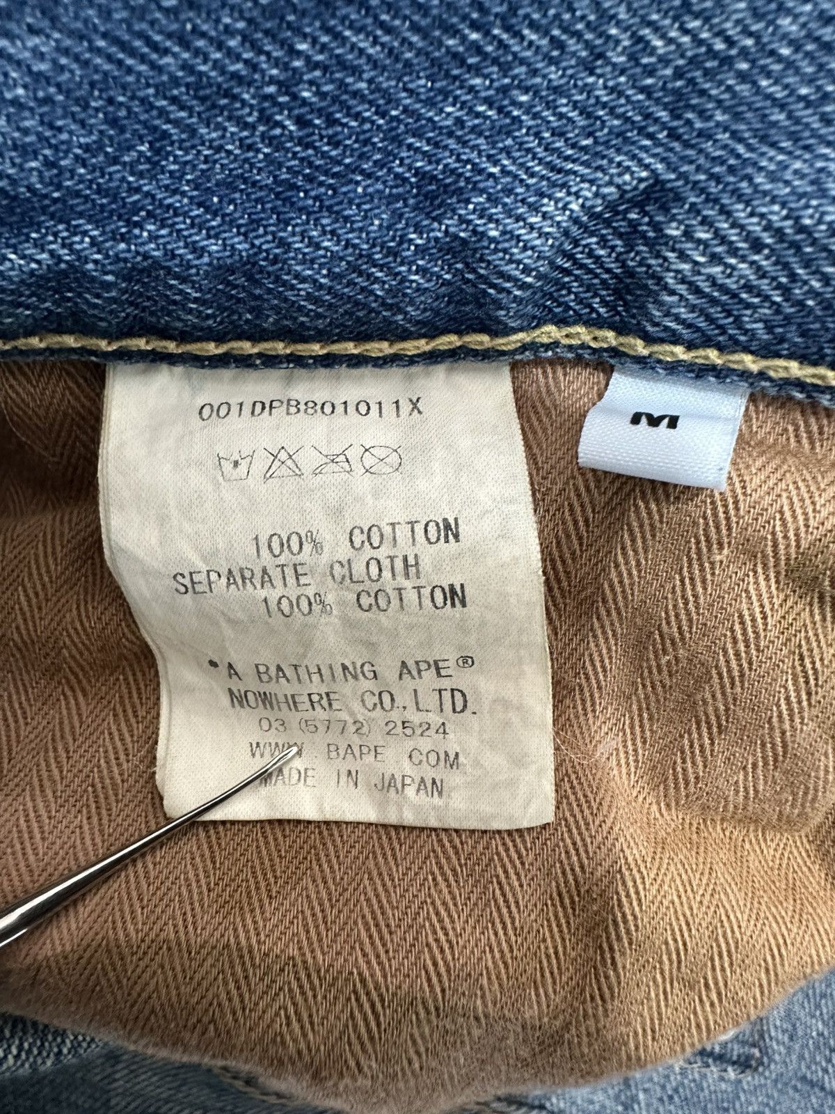 Bape Bape 1999 Type-02 Distressed Denim Jeans Size M Size US 32 / EU 48 - 8 Thumbnail