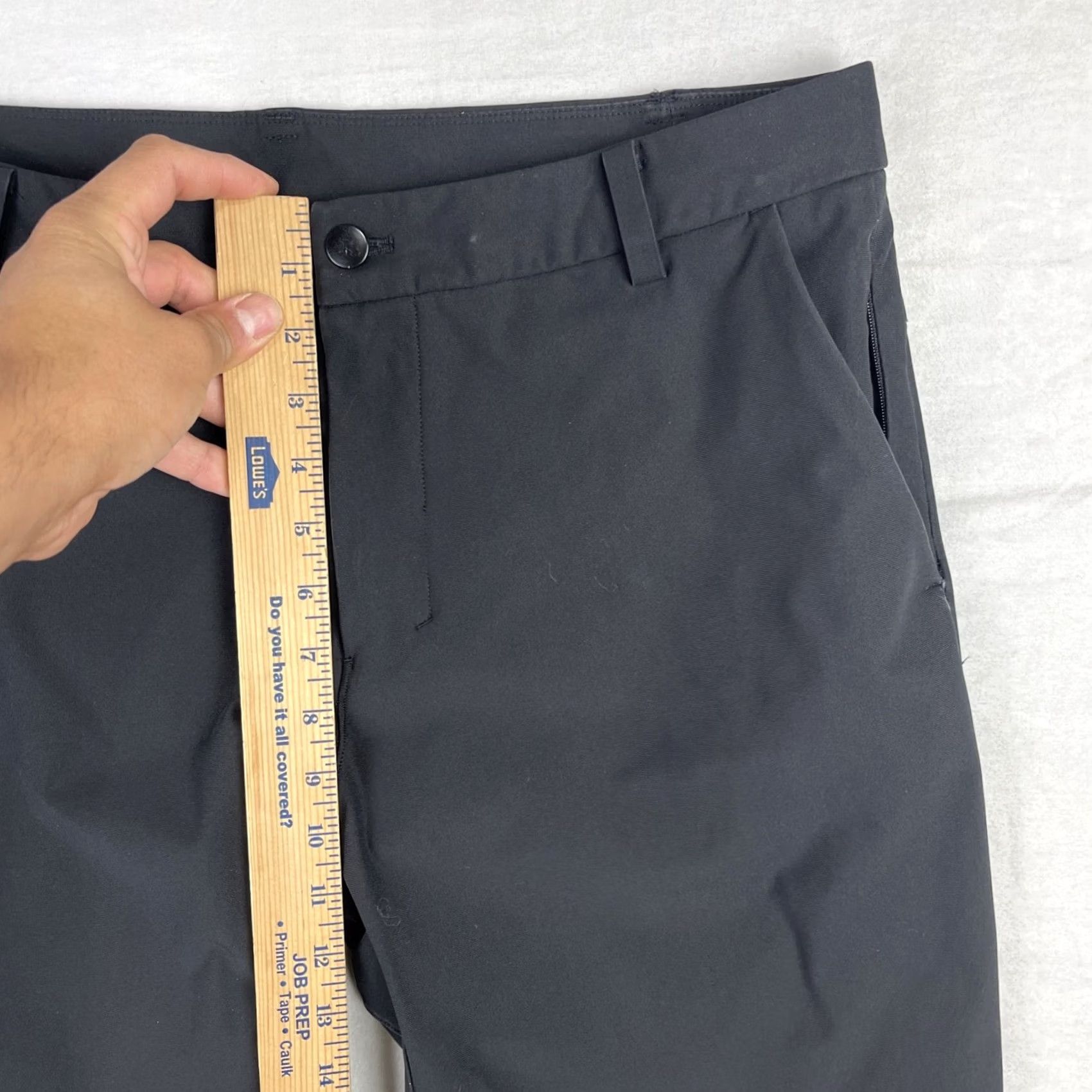 Lululemon Lululemon Pants Mens 34x33 Black Commission Relaxed Stretch Pockets LM5711S Size US 34 / EU 50 - 7 Thumbnail