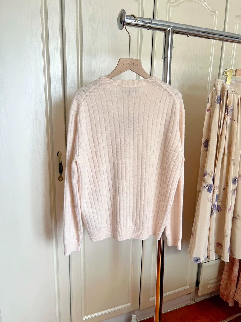 Loro Piana LORO PIANA Cashmere and silk sweater Size M / US 6-8 / IT 42-44 - 3 Thumbnail