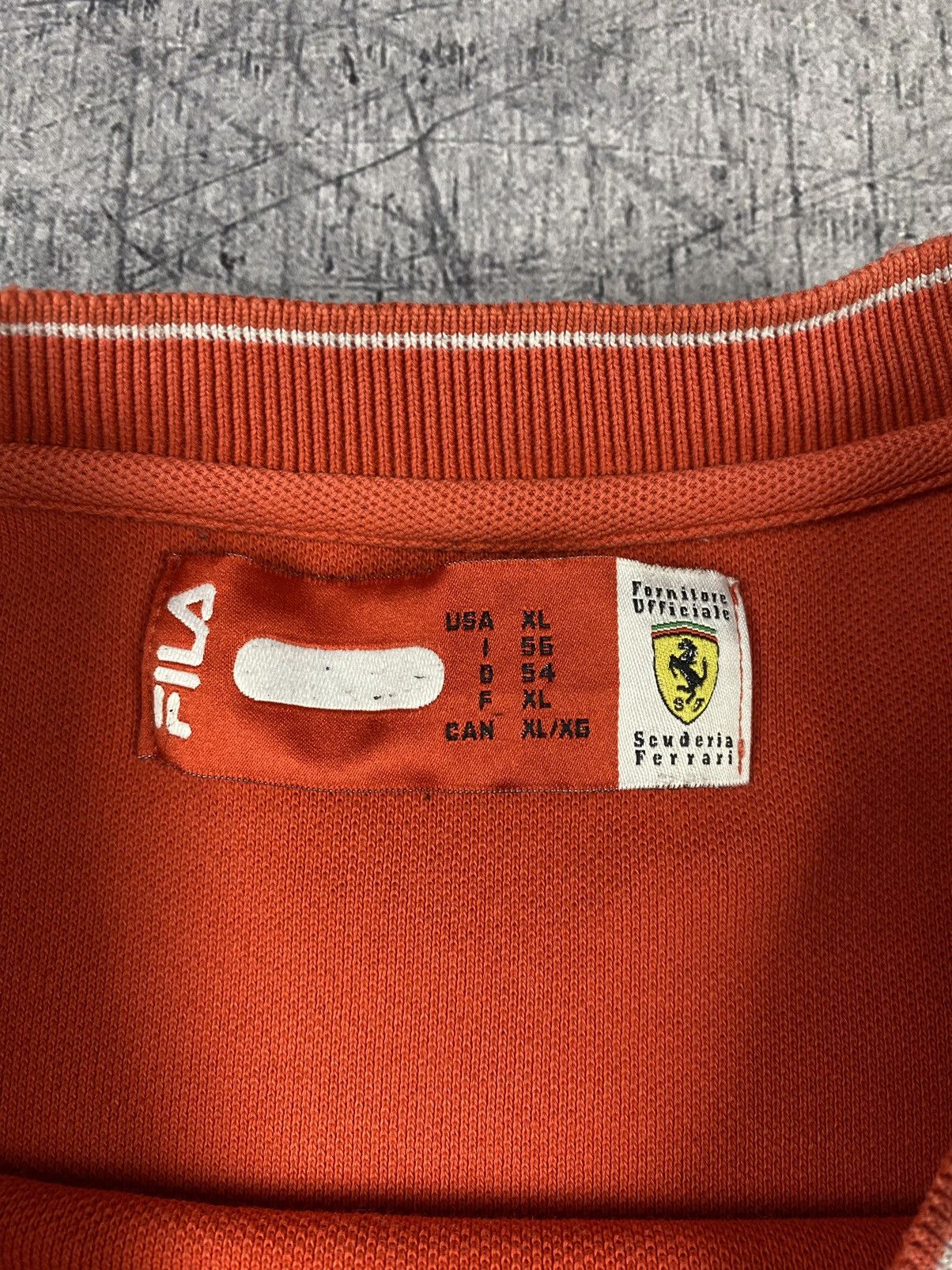 Ferrari × Fila × Vintage Vintage Ferrari Fila F1 Racing Shell Team T shirt Size US XL / EU 56 / 4 - 12 Thumbnail