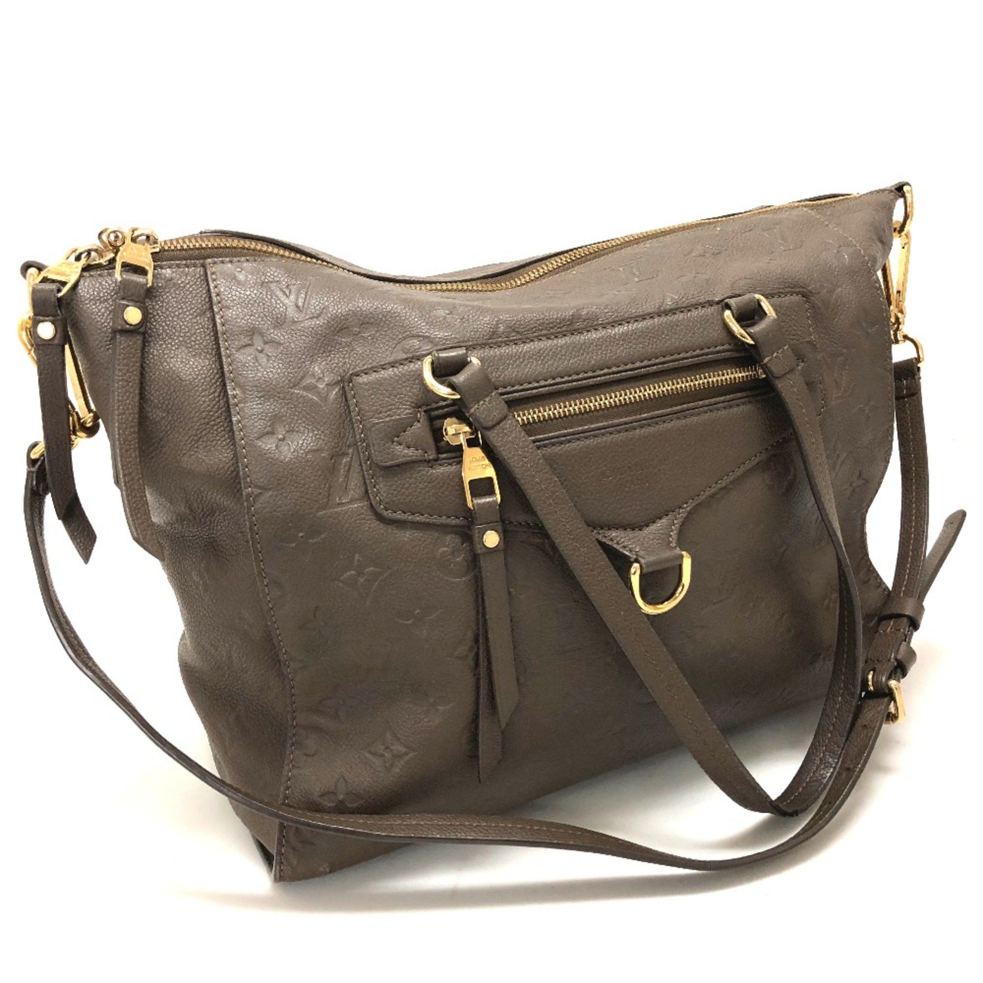 Louis Vuitton Louis Vuitton M43409 Monogram Empreinte Bag Shoulder Bag Hand Bag Ombre Brown Size ONE SIZE - 1 Thumbnail
