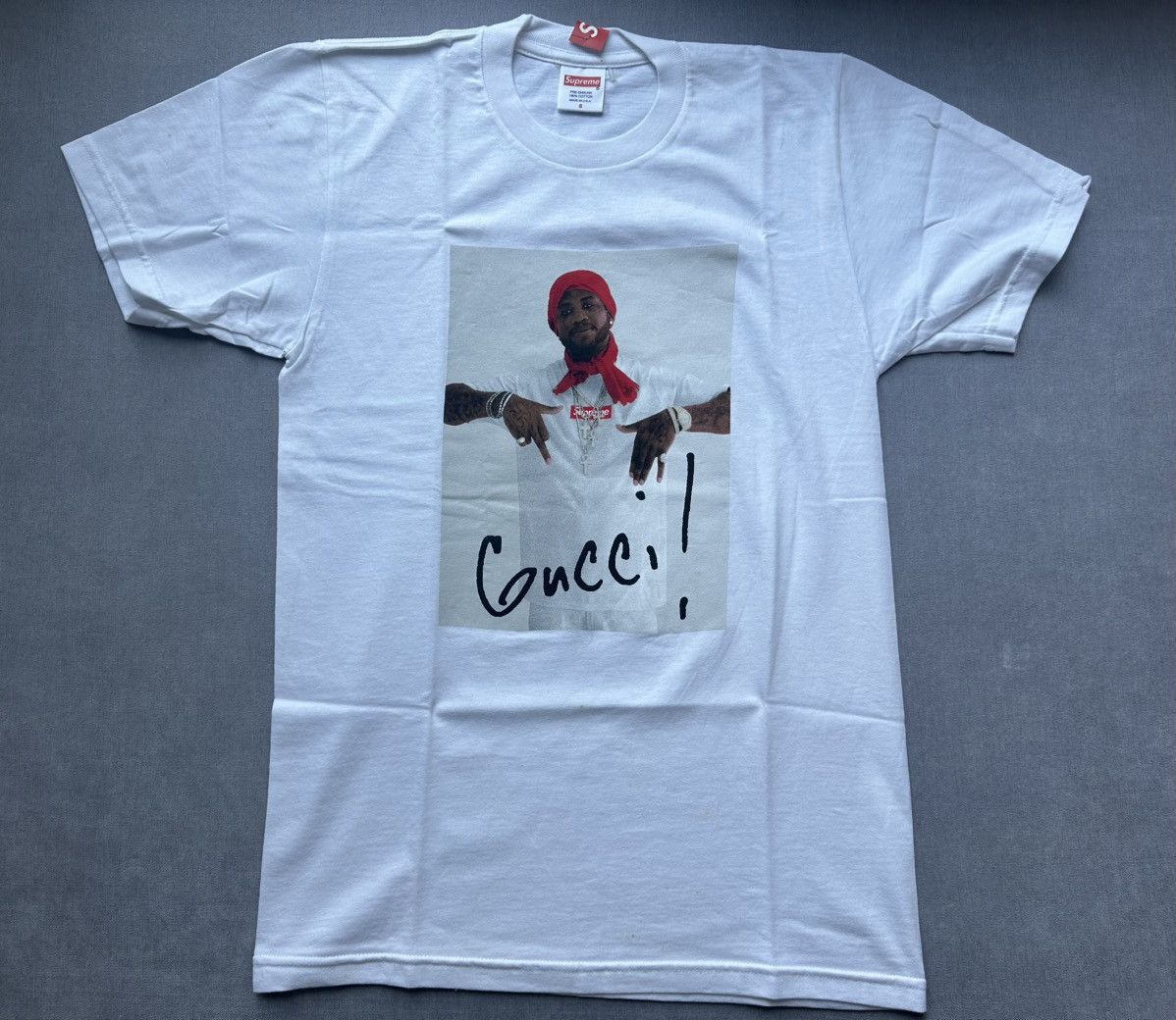 Supreme Supreme Gucci mane photo tee T-shirt Size US S / EU 44-46 / 1 - 1 Thumbnail