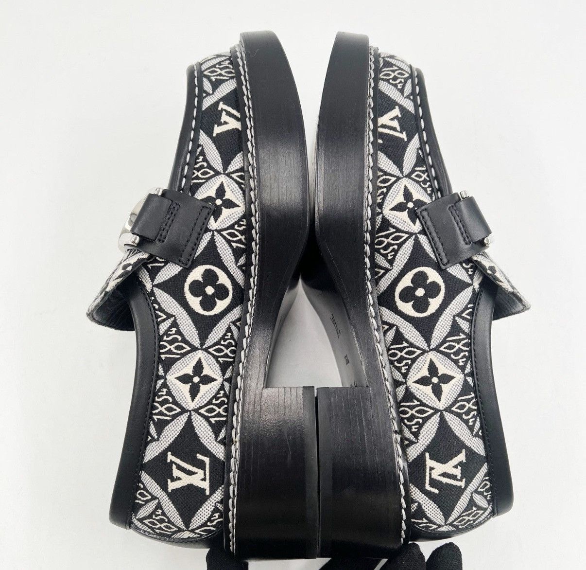 Louis Vuitton Louis Vuitton 1854 Collection Monogram Platform Loafers K12 Size US 6.5 / IT 36.5 - 4 Thumbnail