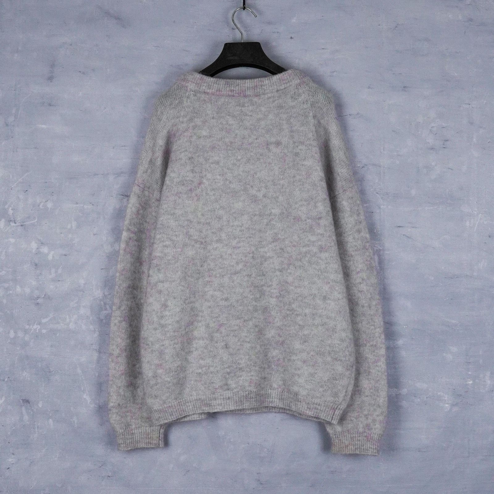 Acne Studios Acne studios melange gray mohair wool fluffy women's sweater Size S / US 4 / IT 40 - 3 Thumbnail