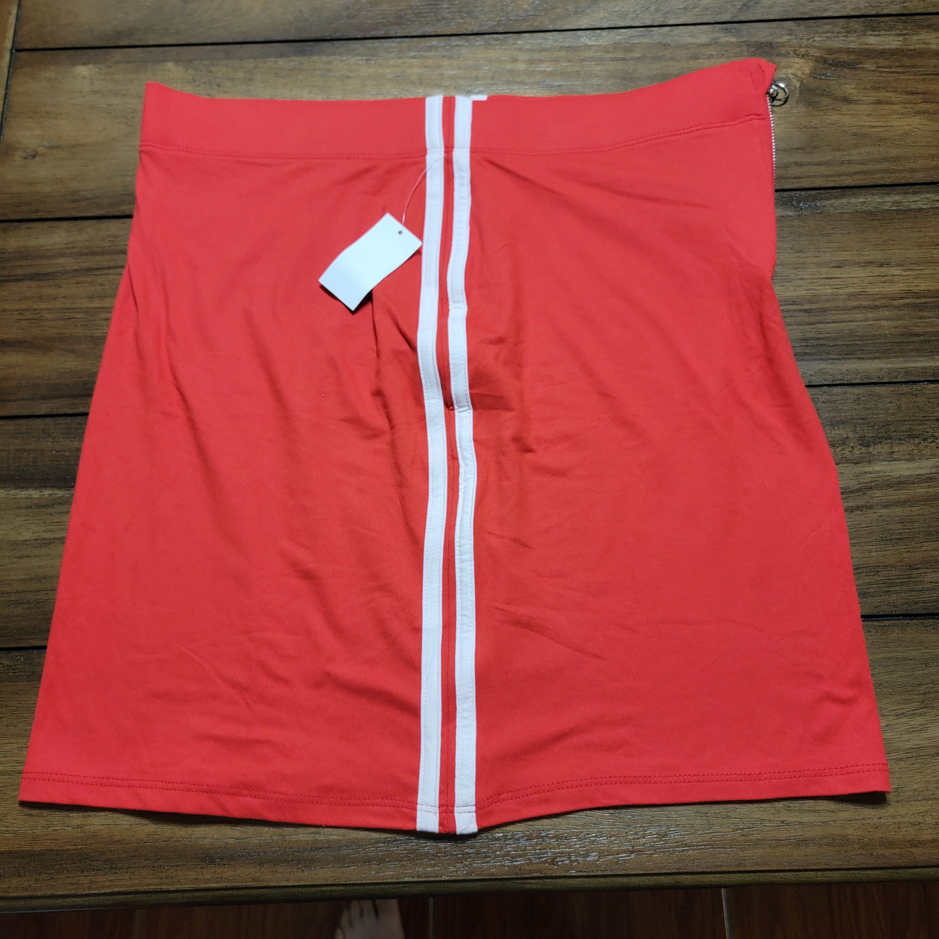 Joe Boxer Joe Boxer Quarter Zip Mini Skirt Cotton - Junior Large NWT Size 34" / US 12 / IT 48 - 5 Thumbnail