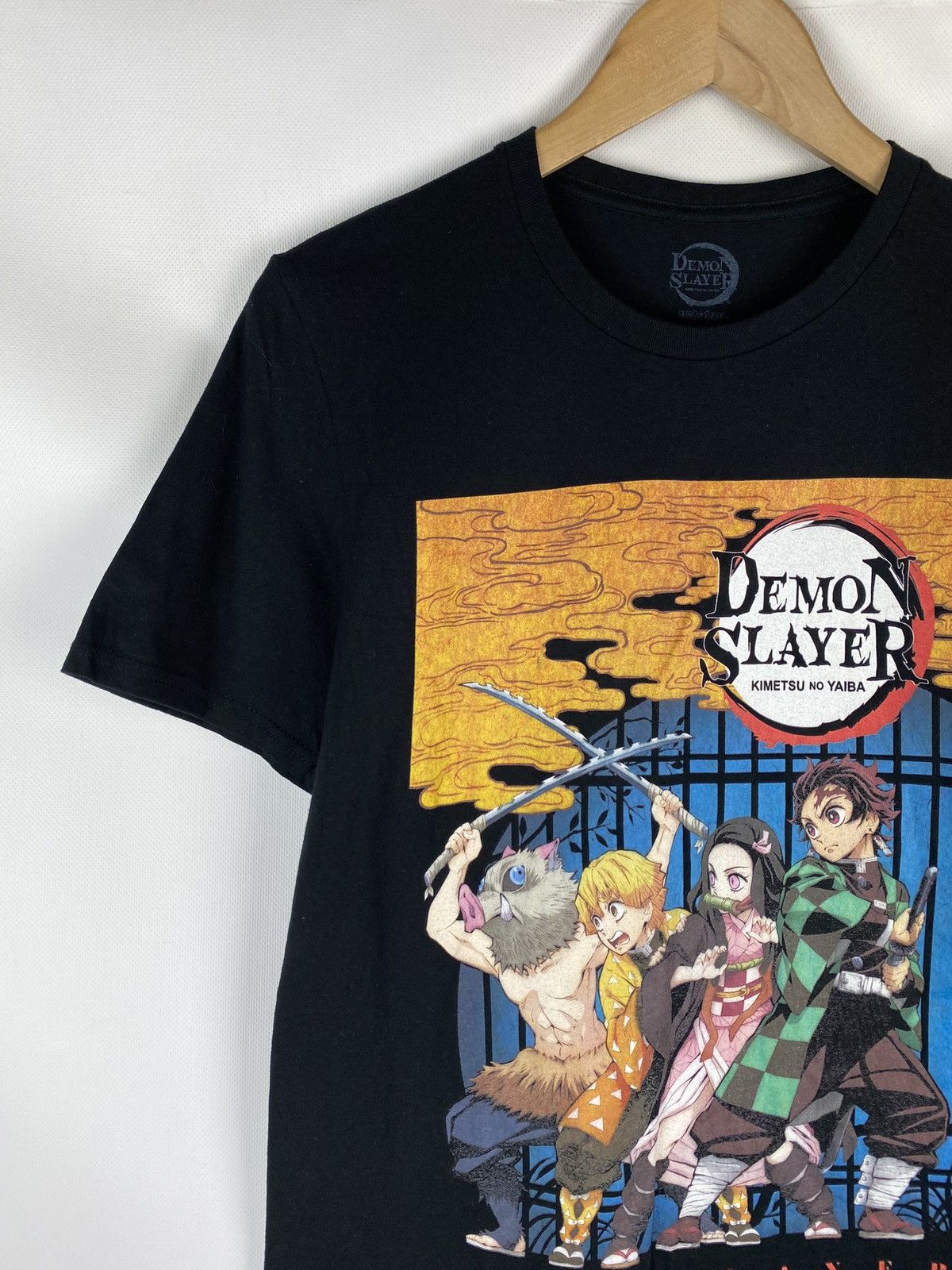 Anime Demon Slayer Kimetsu No Yaiba Poster Anime T Shirt Size S Size US S / EU 44-46 / 1 - 4 Thumbnail