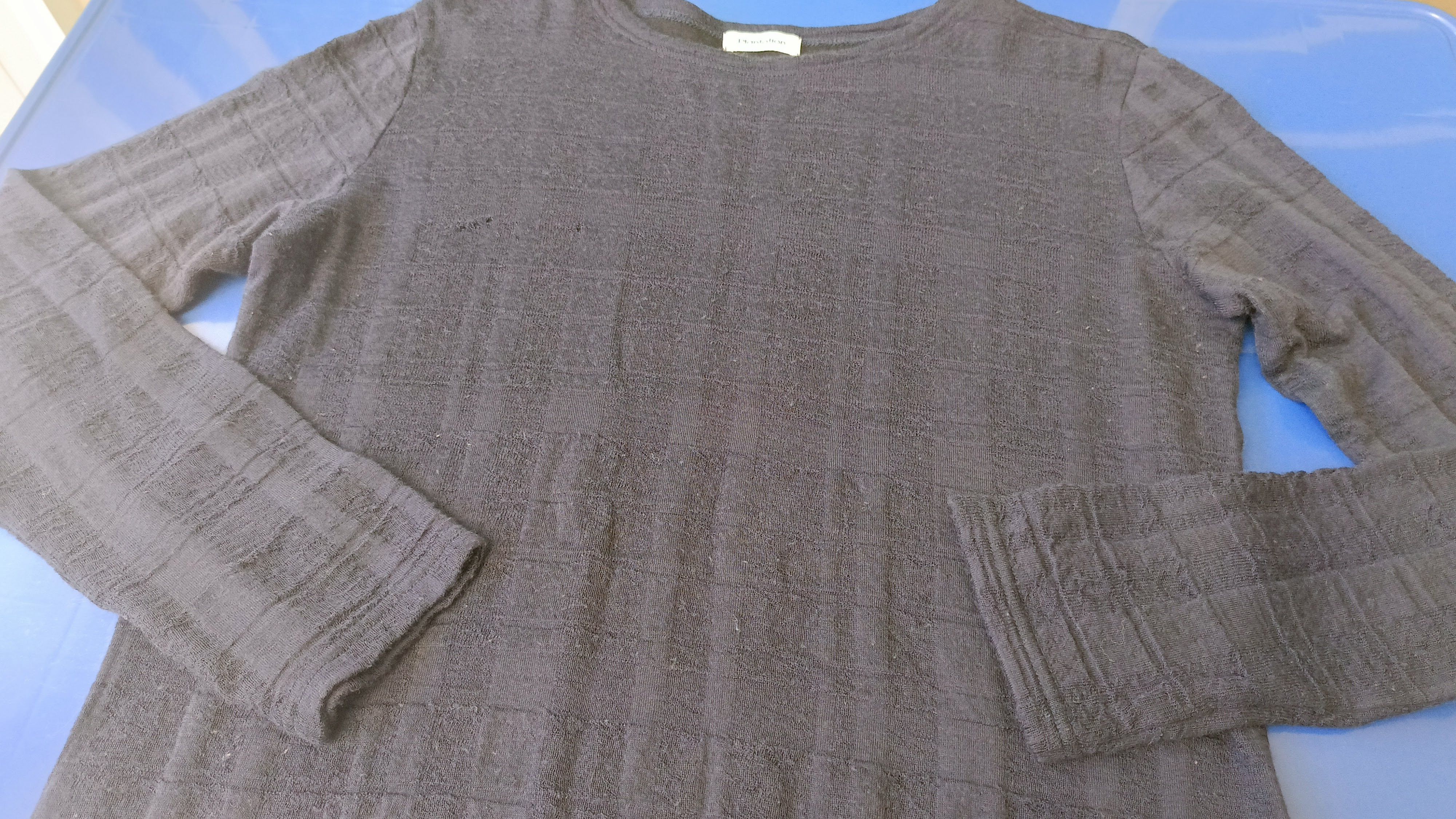 Issey Miyake Plantation Issey Miyake Japan indigo wool unisex tshirt Size M / US 6-8 / IT 42-44 - 8 Thumbnail