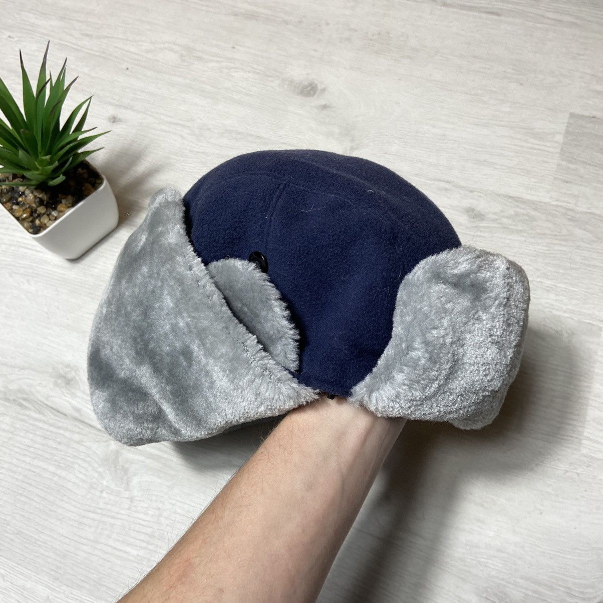 Hysteric Glamour 🔥 Vintage Y2K Tapper Fuzzy Mohair Fur Ushanka hat Size ONE SIZE - 11 Thumbnail