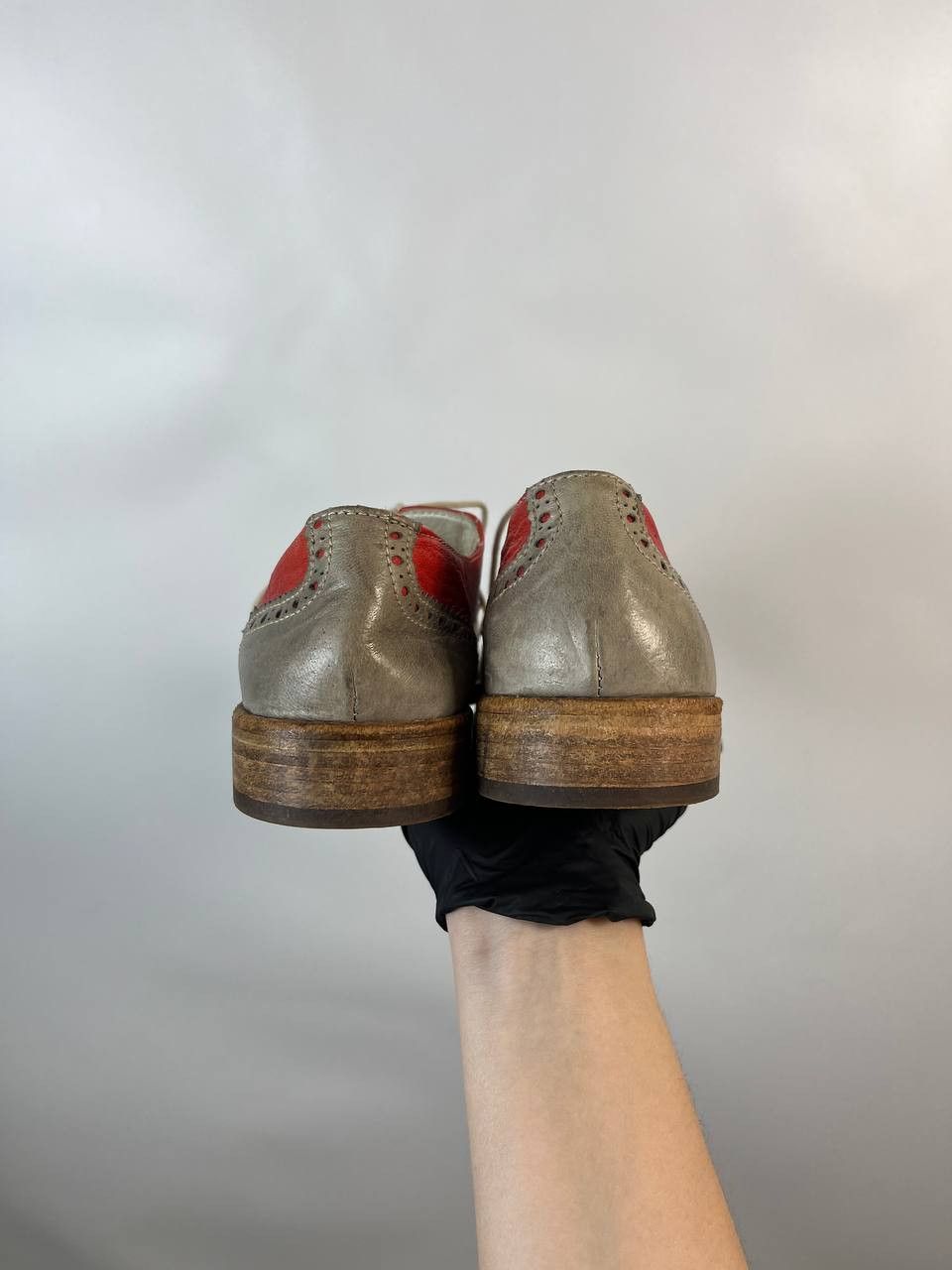 Other MOMINO OXFORD BROGUE SHOES LEATHER WINGTIP SIZE EU 38 US 6 Size US 6 / EU 39 - 7 Thumbnail