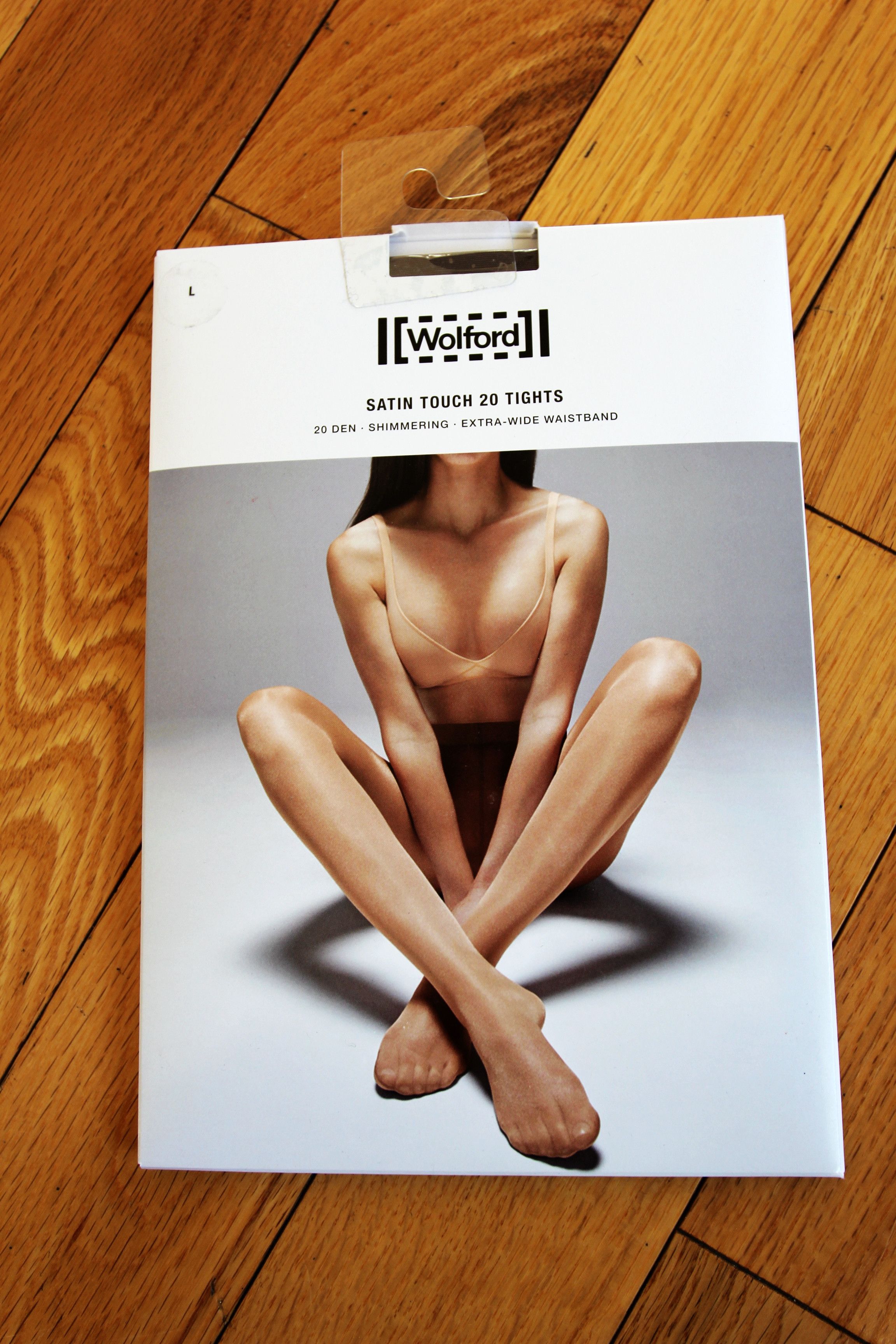 Wolford BNWT AW25 WOLFORD SATIN TOUCH 20 TIGHTS WILD PLUM L Size ONE SIZE - 2 Thumbnail