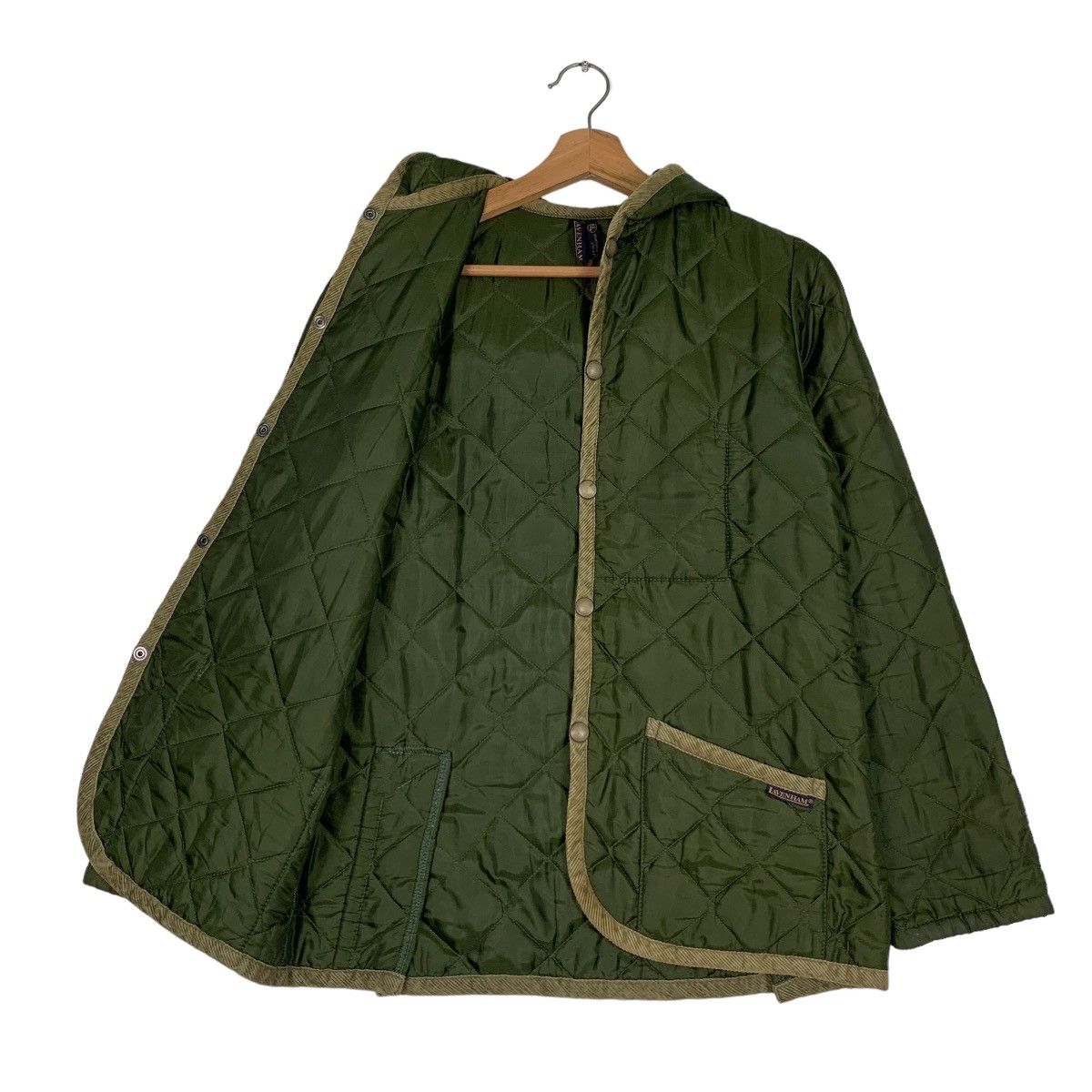 Lavenham LAVENHAM AW05 Hooded Quilted Jacket #0513-C23 Size US M / EU 48-50 / 2 - 9 Thumbnail
