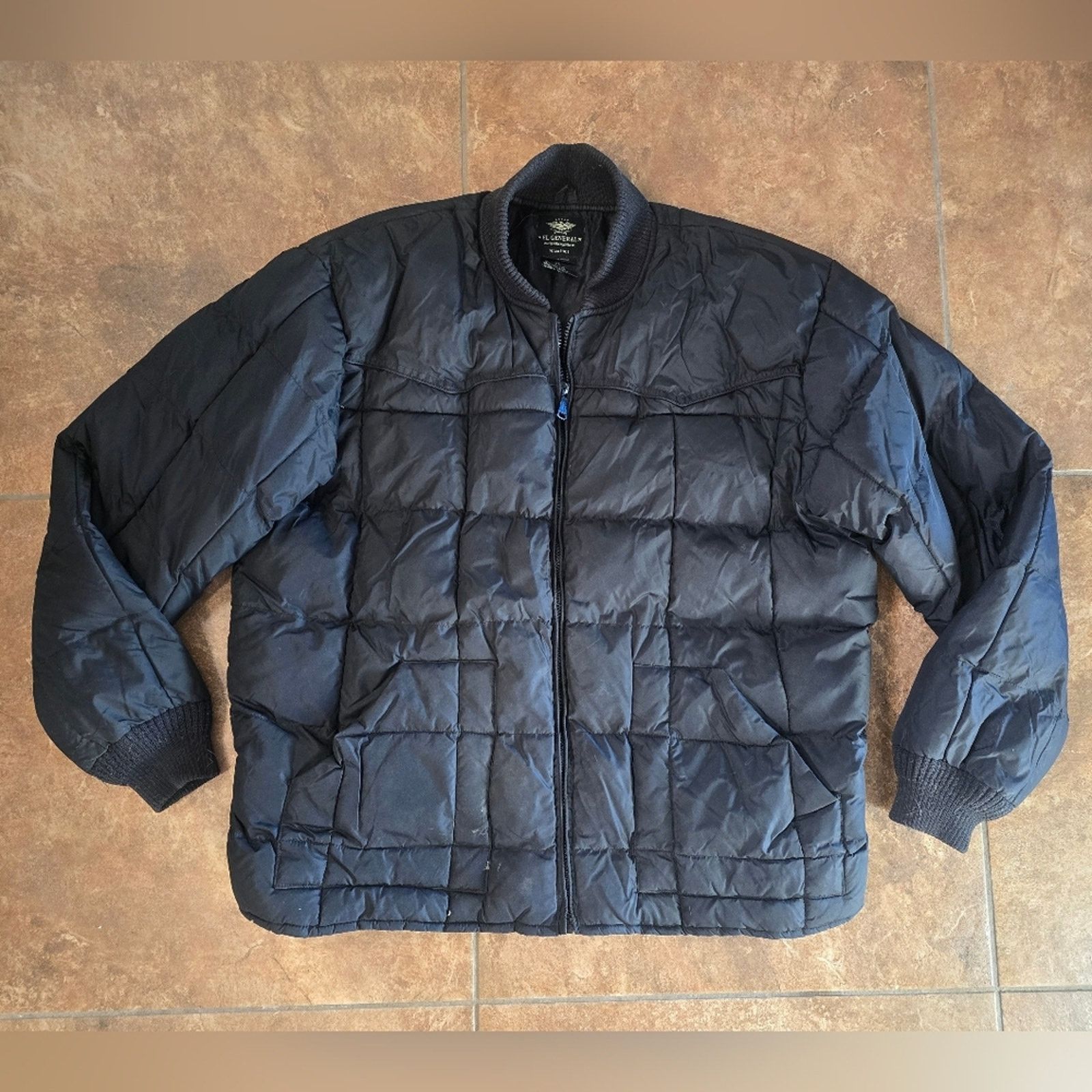 Other Black Classic | EL GENERAL | Puffer Zip Up Size US XL / EU 56 / 4 - 1 Thumbnail