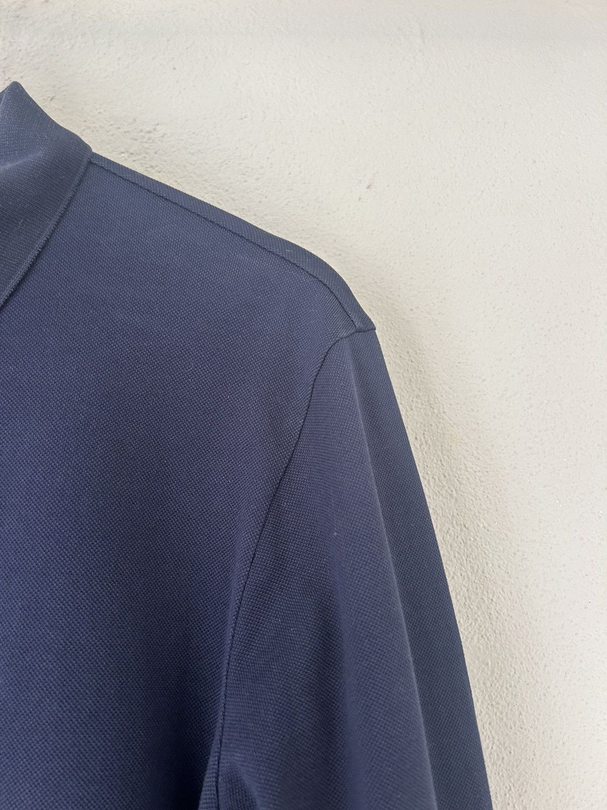 Prada Navy Longsleeve Polo Shirt Size US M / EU 48-50 / 2 - 4 Thumbnail