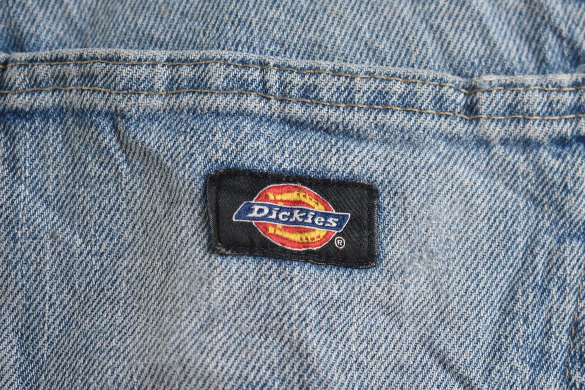 Dickies × Vintage Wide Leg 🔥 Dickies Distress Jeans Pants W30 Size US 30 / EU 46 - 8 Thumbnail