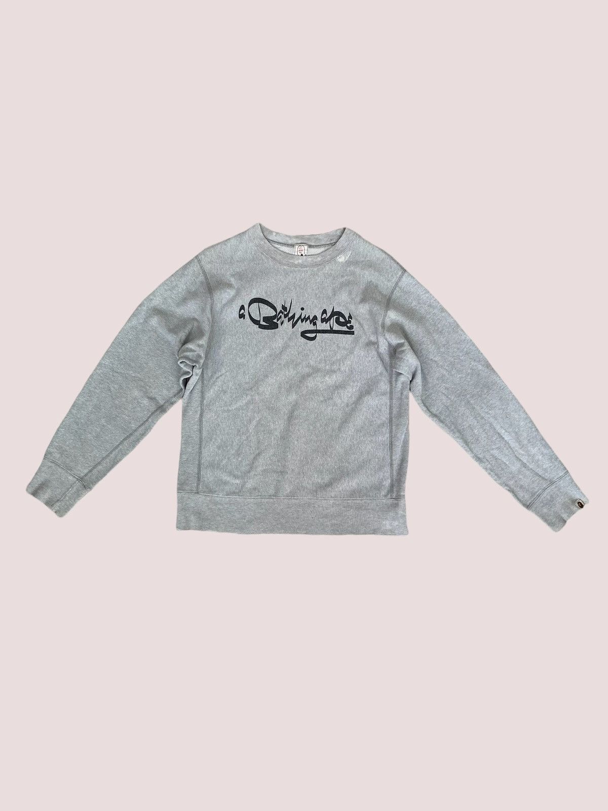 Bape × Futura Bape x Futura Grey Sweatshirt 2000 OG Nigo Rare Size US XS / EU 42 / 0 - 1 Thumbnail