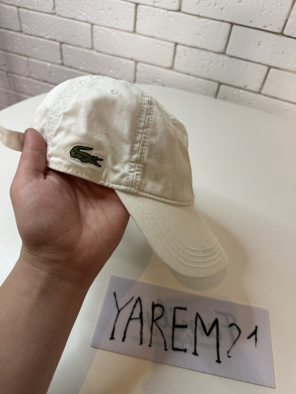 Lacoste Lacoste vintage cap hat Size ONE SIZE - 4 Thumbnail