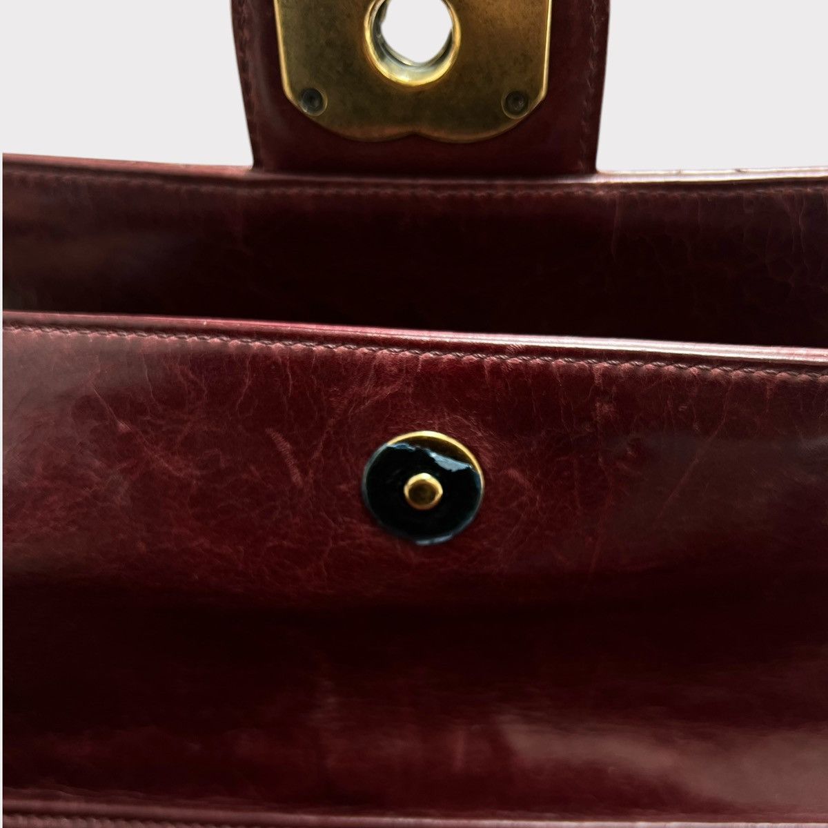 Chanel Chanel Perfect Edge Flap Burgundy Size ONE SIZE - 4 Thumbnail