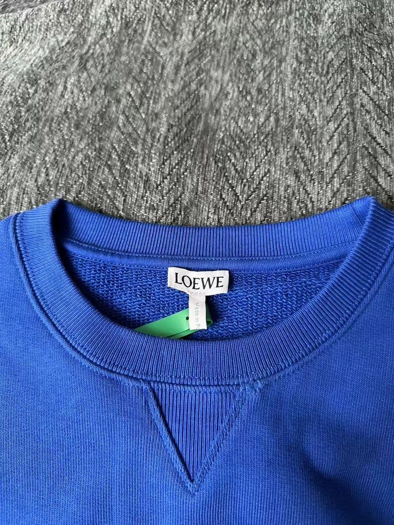 Loewe loewe Blue embroidered sweatshirt 2506-Nextarrow Size US S / EU 44-46 / 1 - 3 Thumbnail