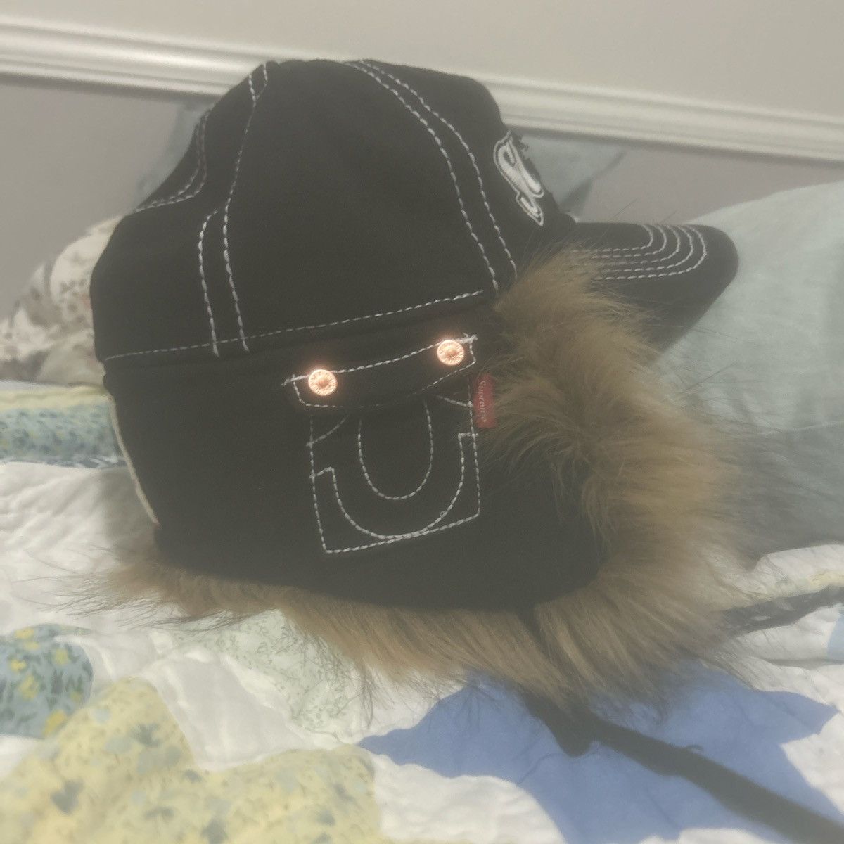 Supreme × True Religion supreme x true religion foldable fur hat Size ONE SIZE - 4 Thumbnail