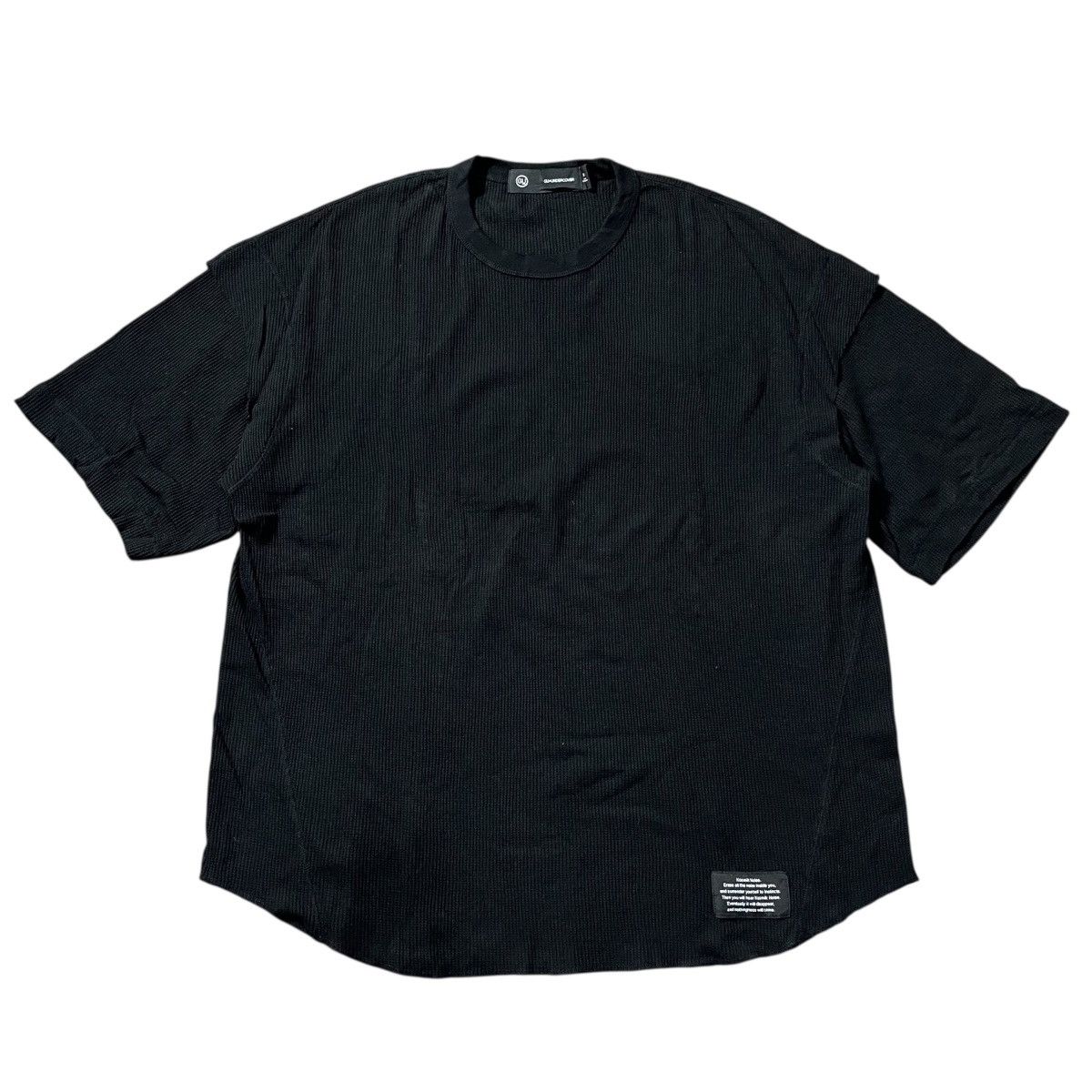 GU × Undercover Oversize T-shirt Waffle Double Layer Sleeve japanesebrand Size US M / EU 48-50 / 2 - 1 Thumbnail