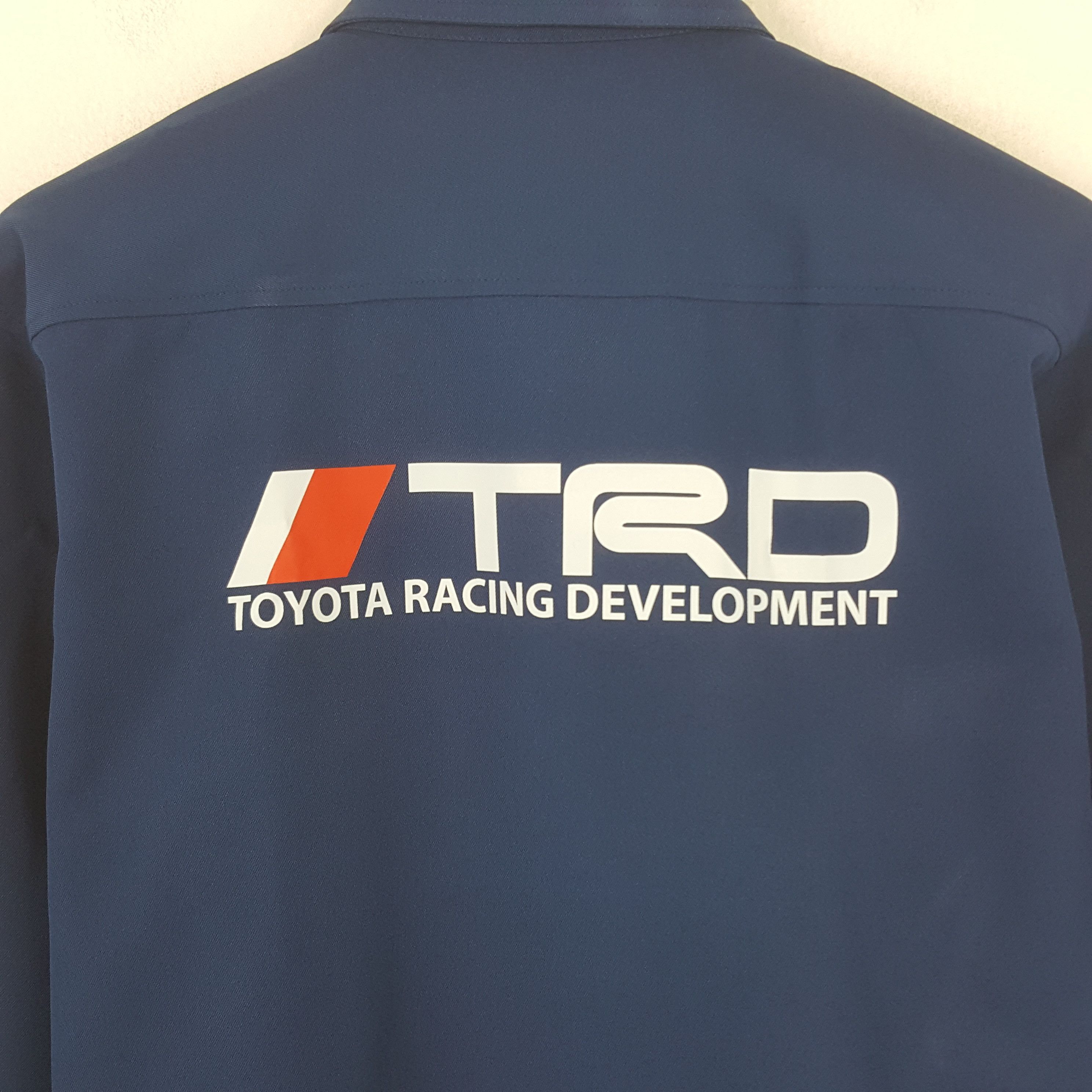 Japanese Brand × Vintage Vintage Toyota Racing TRD Worker Custom Japan Sport Jacket Size US L / EU 52-54 / 3 - 2 Thumbnail